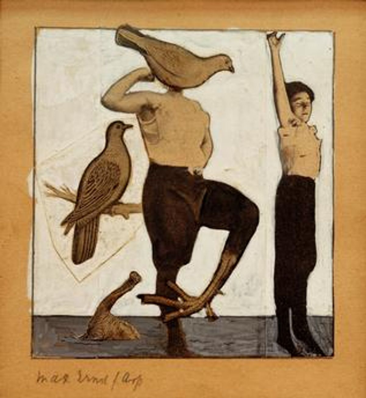 Max Ernst et Arp « fatagaga 1920 “Image diluvienne physiomythologique » 1920
