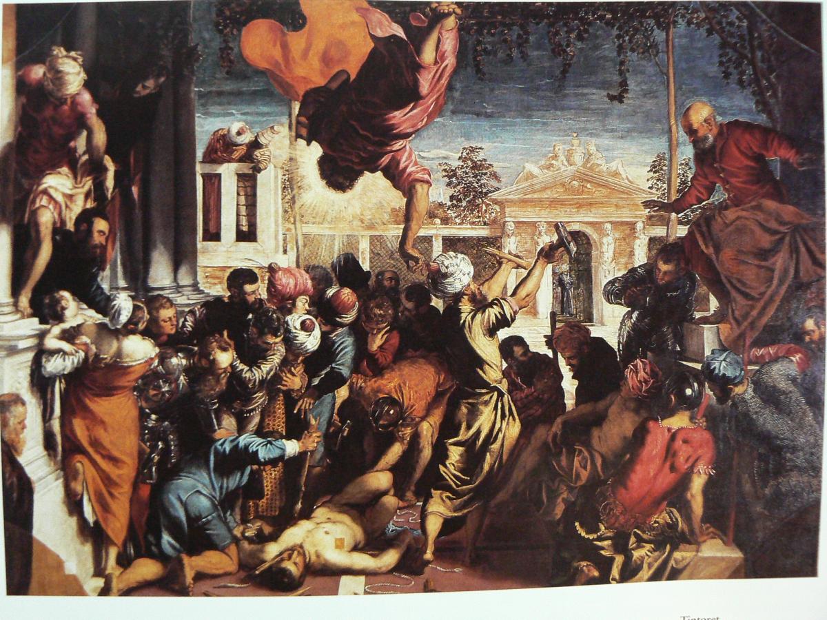 tintoret. 1548. le miracle de l'esclave'