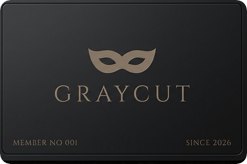 Gray Cut Membership Card, Member Since 2026