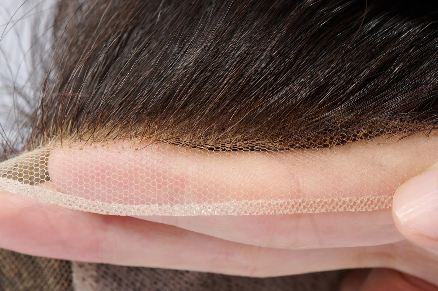 The hairline, macro