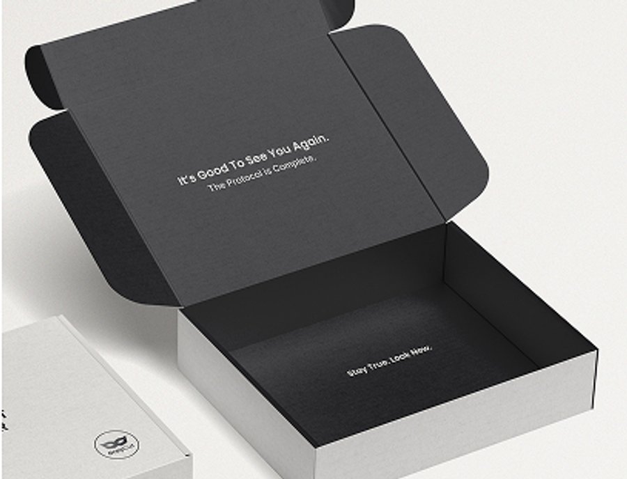 Graycut shipping box