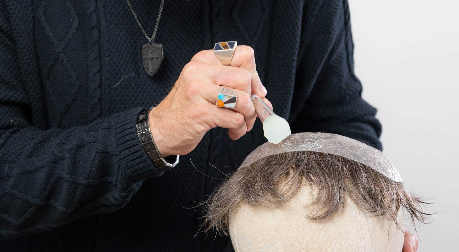 Hair system install, step by step, for the first time