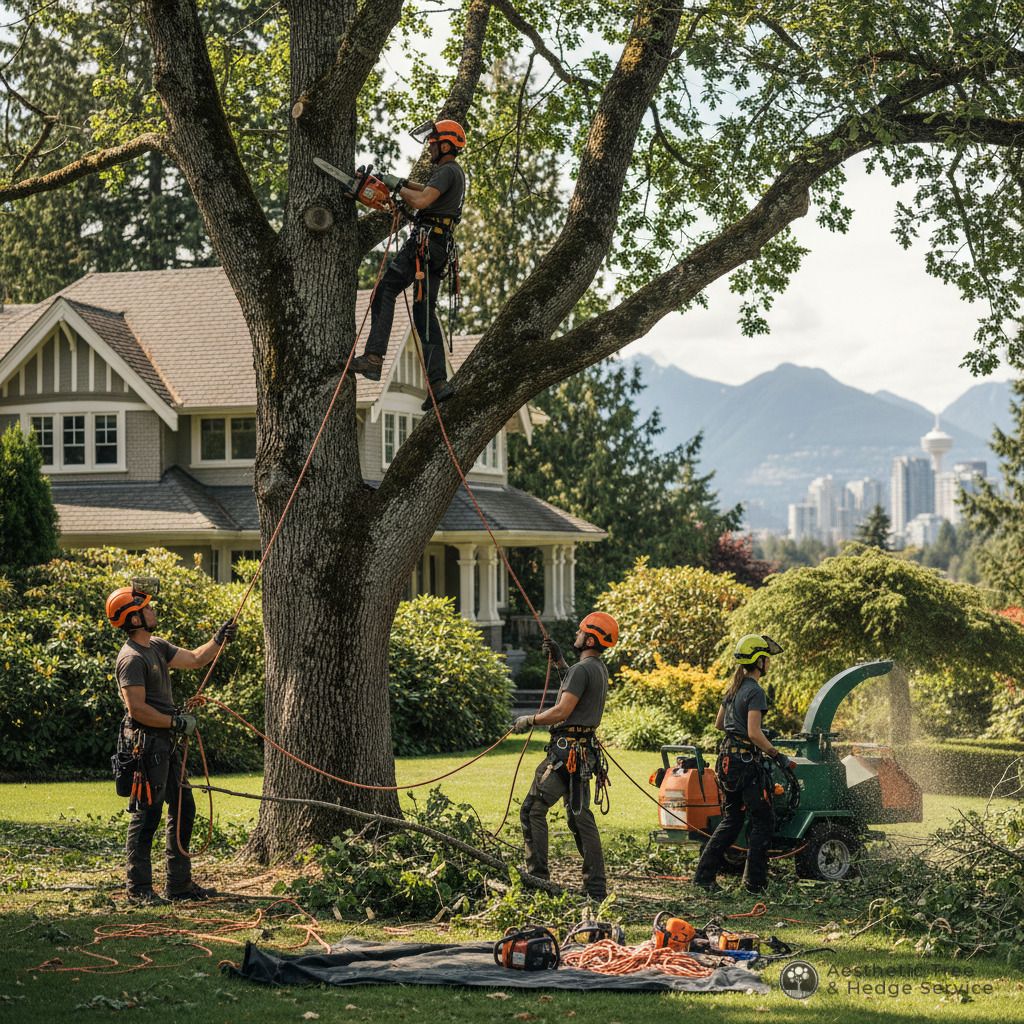 arborist services hero vancouver — Richmond tree trimming