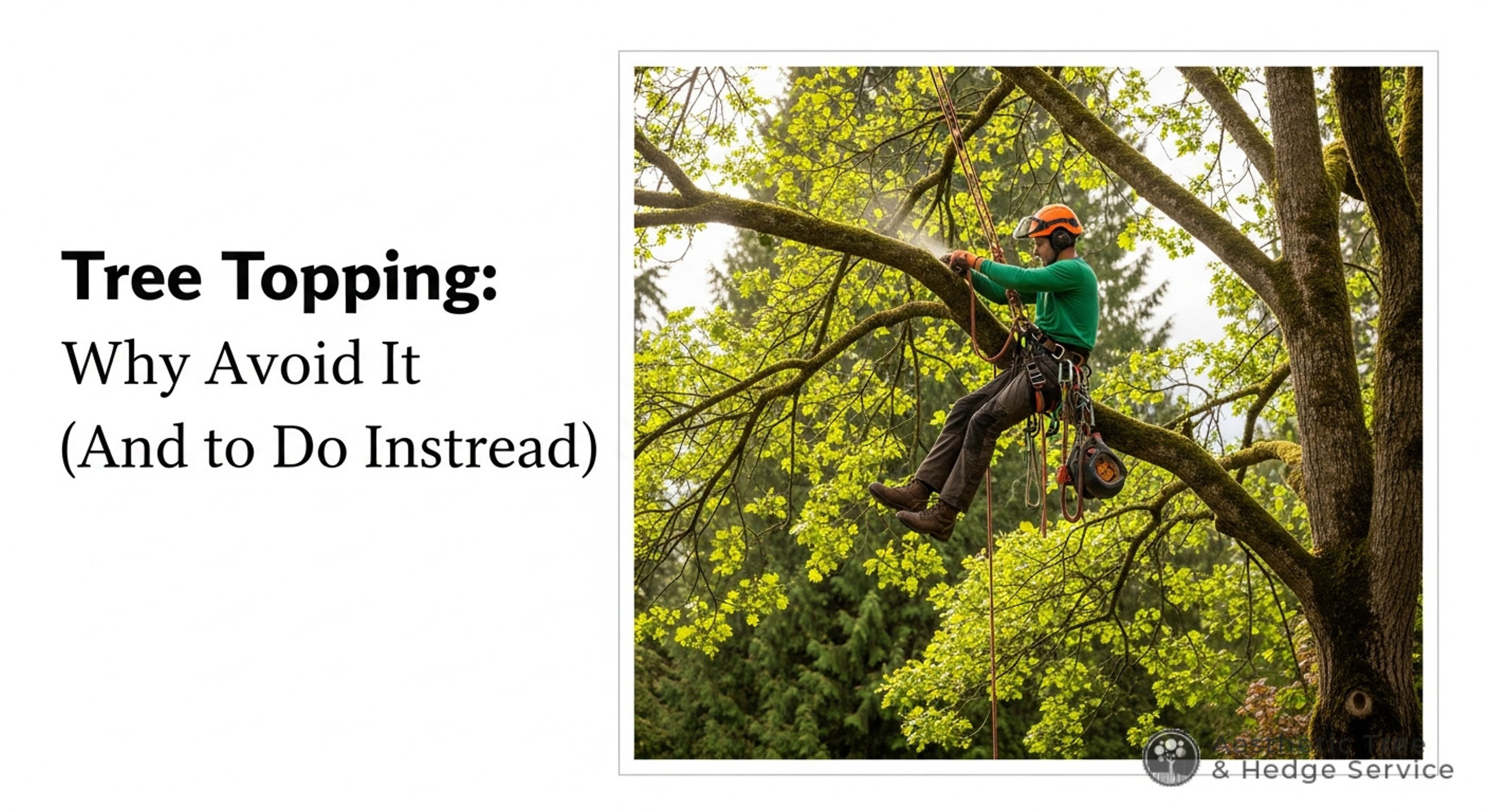 Tree Topping: Why to Avoid It (And What to Do Instead) — AestheticTree
