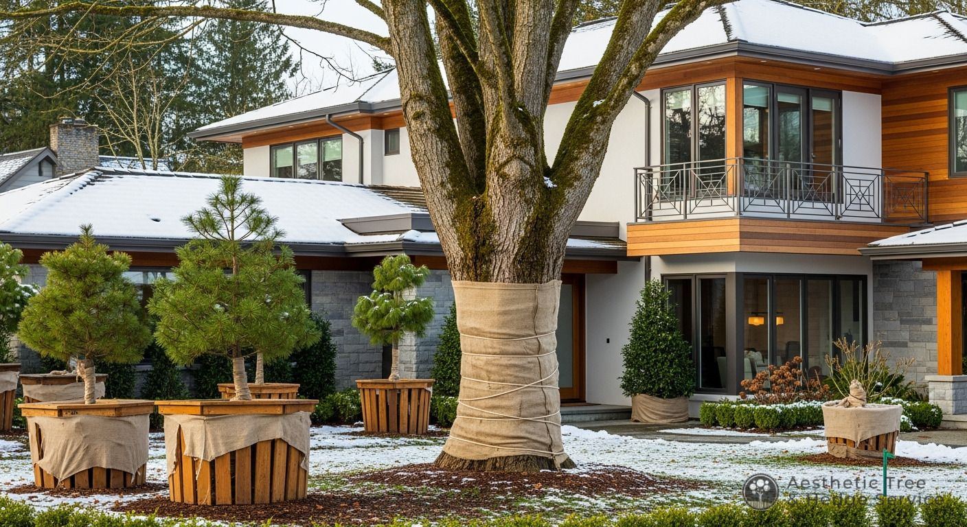 How to Protect Trees in Winter: The Complete Vancouver Homeowner's Guide — AestheticTree