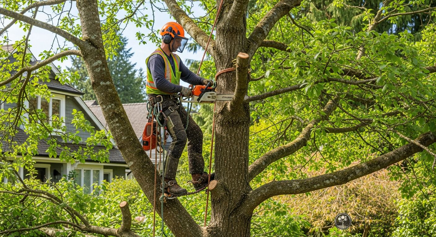 advantages of professional tree cutting Vancouver — Aesthetic Tree