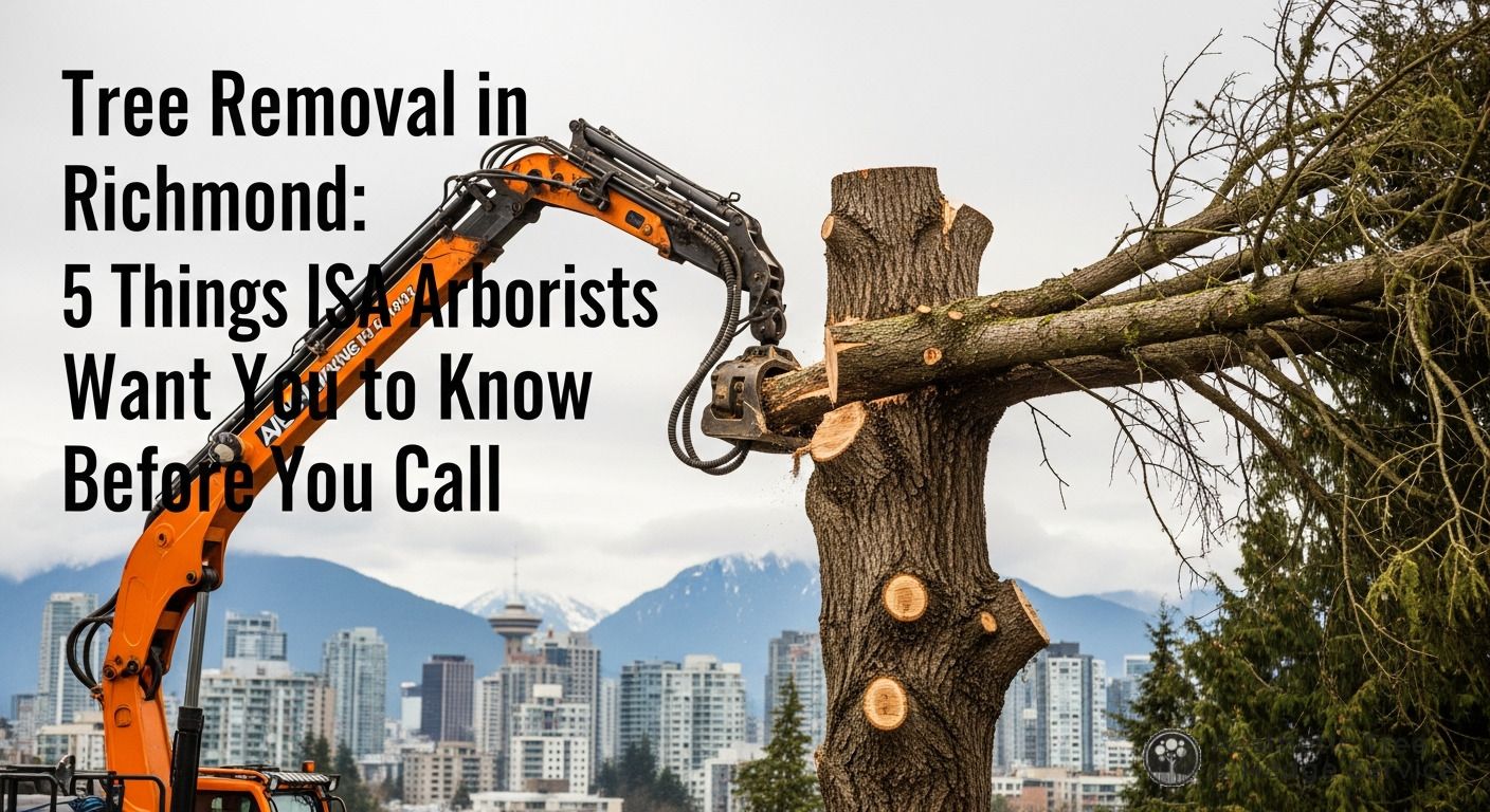 Tree Removal in Richmond: 5 Things ISA Arborists Want You to Know Before You Call — AestheticTree