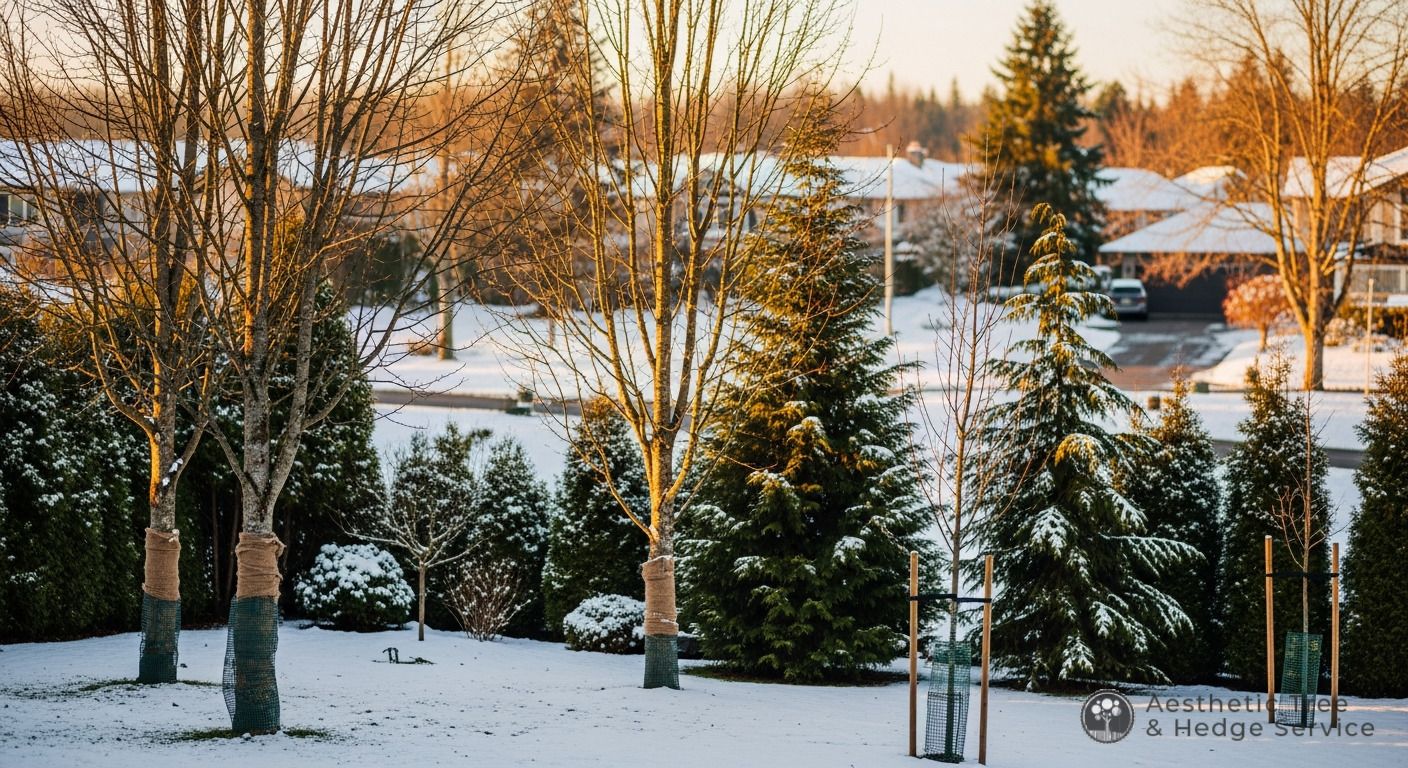 How to Protect Trees in Winter: The Complete Vancouver Homeowner's Guide — AestheticTree