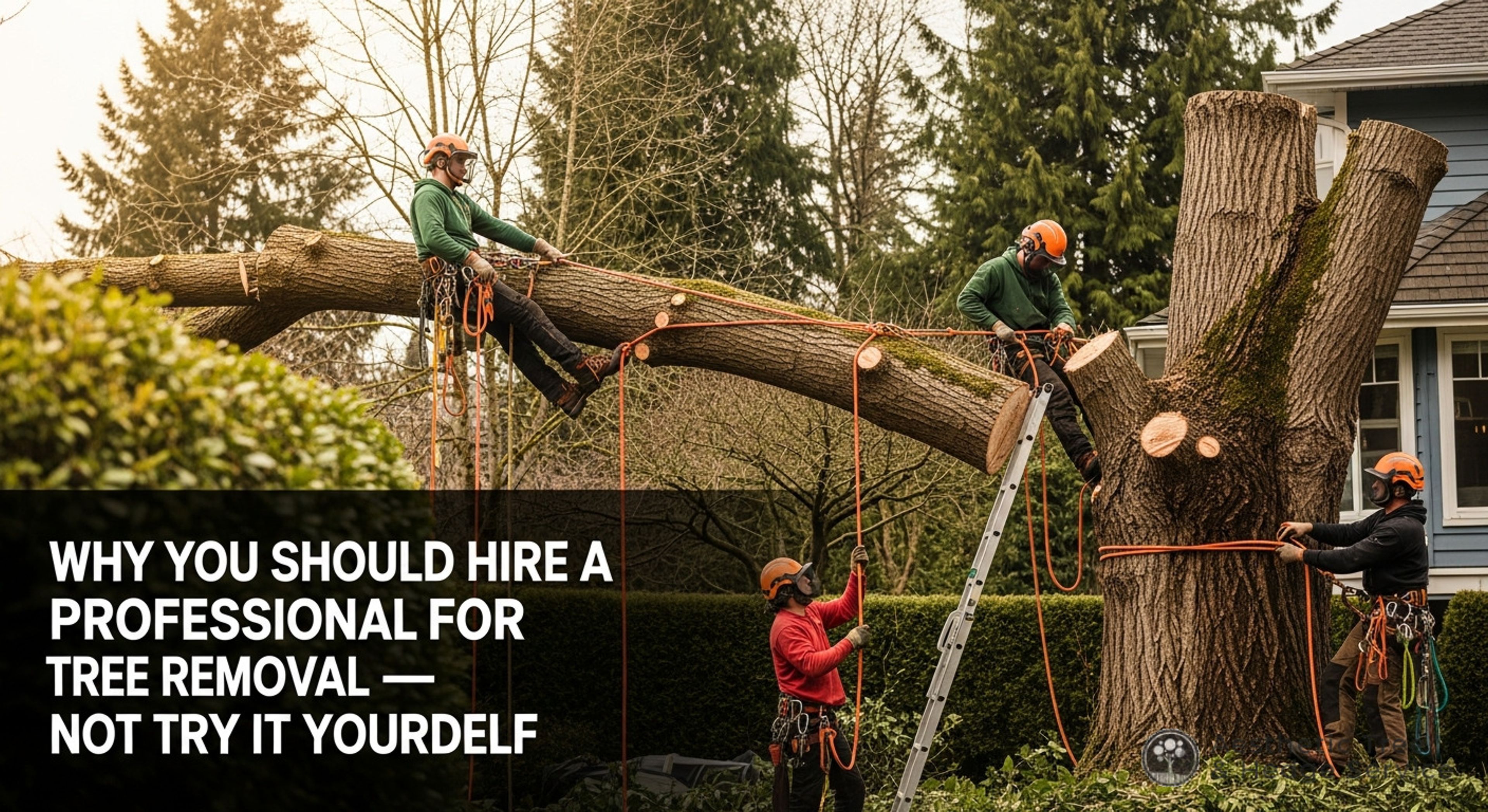 Why You Should Hire a Professional for Tree Removal — Not Try It Yourself — AestheticTree