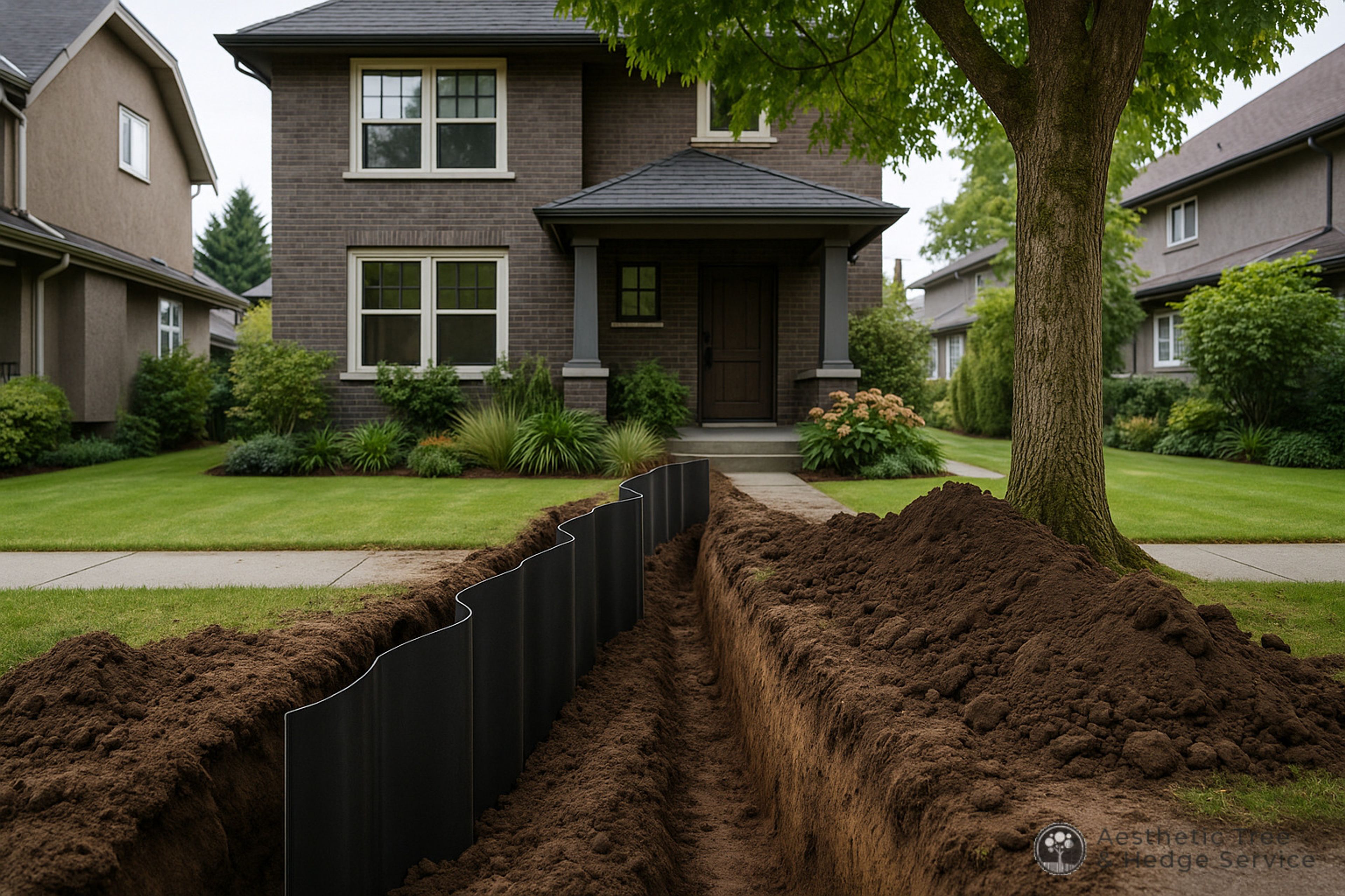Deep Root Barrier Installation Vancouver: What Homeowners Need to Know Before Digging — AestheticTree