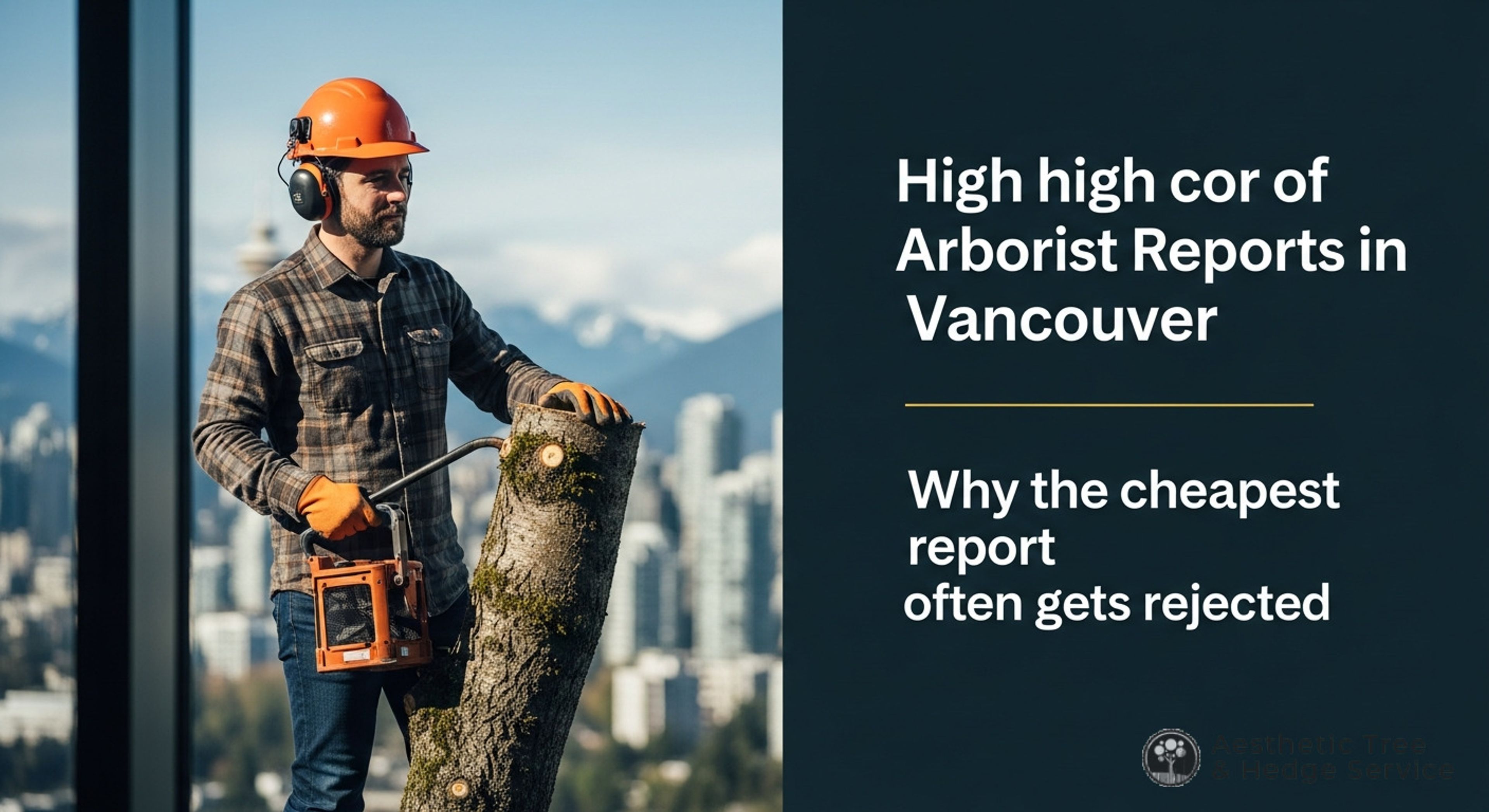 Arborist Report Cost in Vancouver: Why the Cheapest Report Often Gets Rejected — AestheticTree