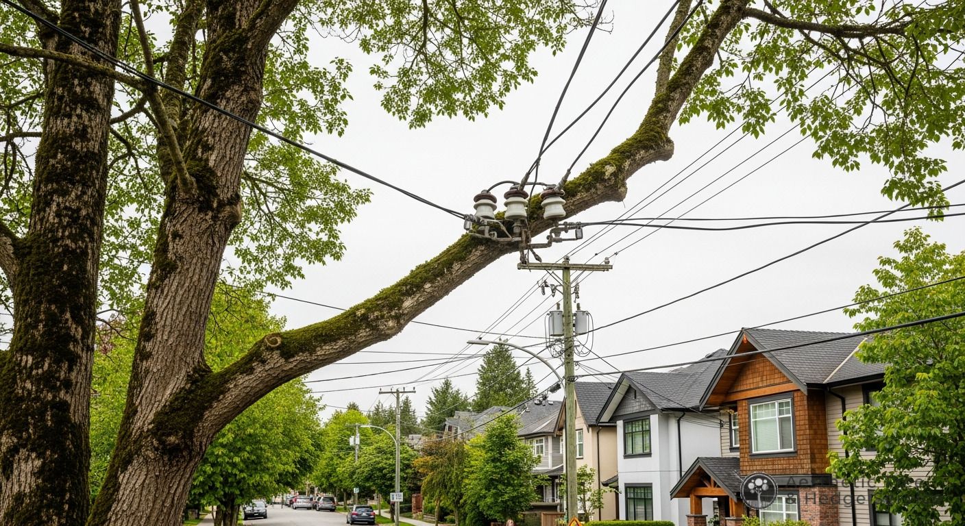 Trees Near Power Lines: The Complete Guide for Vancouver Homeowners — AestheticTree