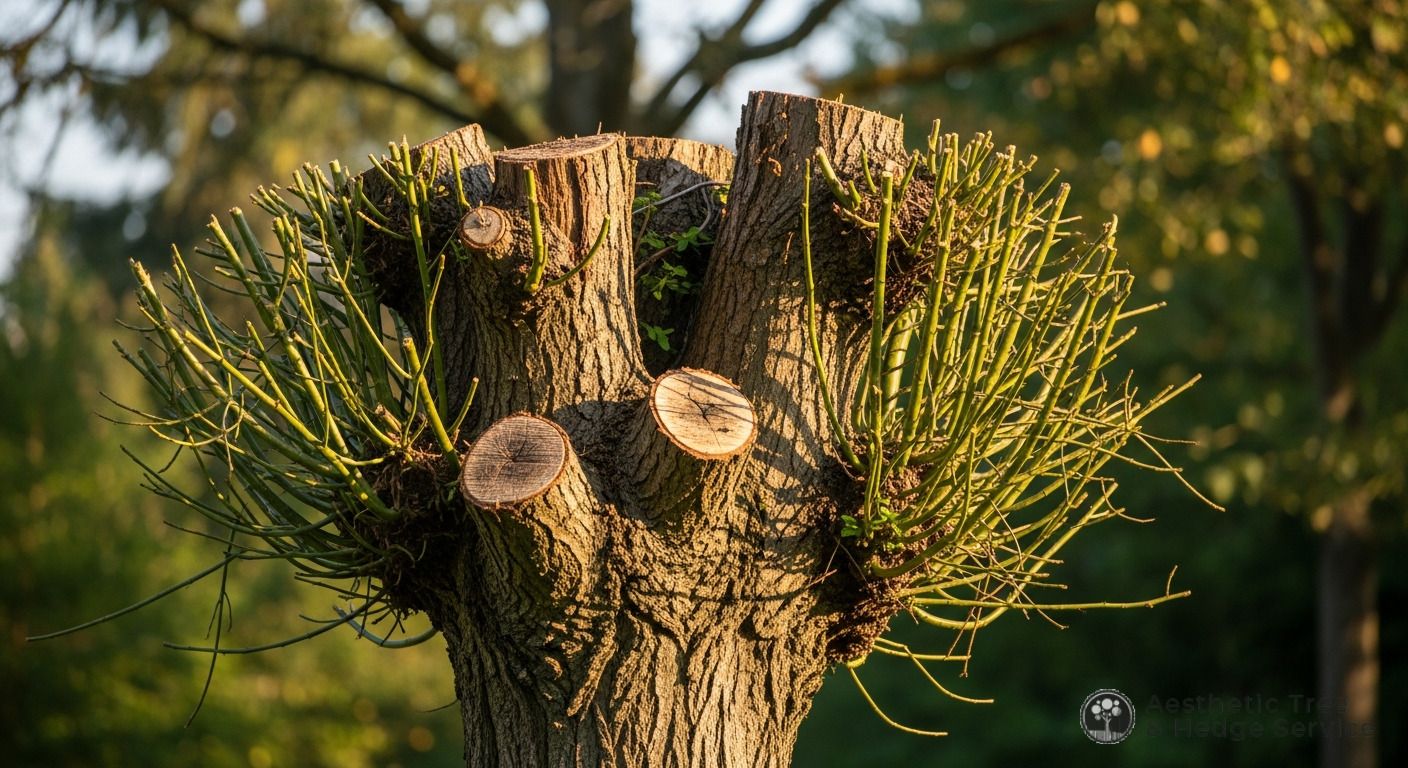 Can Pollarding Kill a Tree? 5 Mistakes That Permanently Damage Trees — AestheticTree