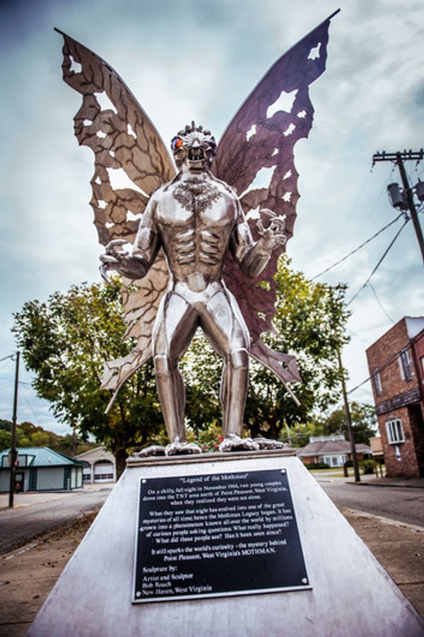 Mothman Statue