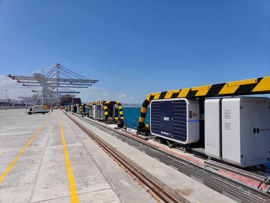 Automated mooring for container terminals | Cavotec