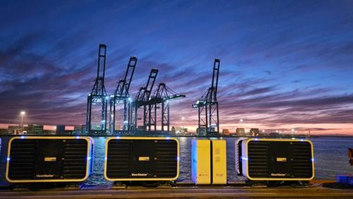 Moormaster Automated mooring for container ships | Cavotec