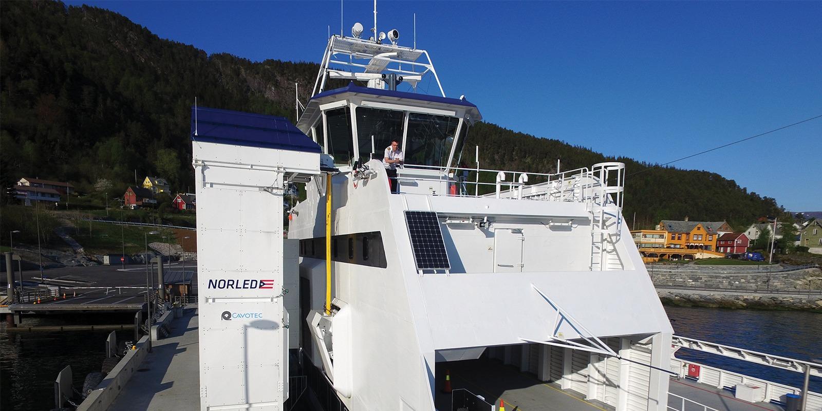 High-power AC/DC charging for electric RoRo, RoPax, and ferries | Cavotec