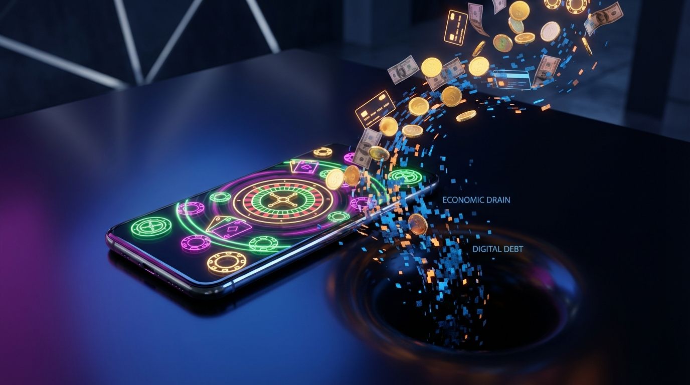 The negative economic effect of gambling 