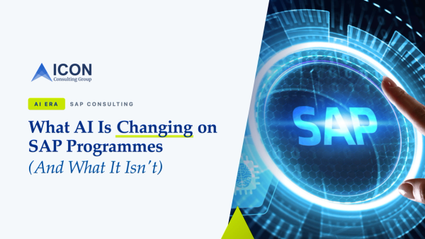What AI Is Changing on SAP Programmes (And What It Isn't)
