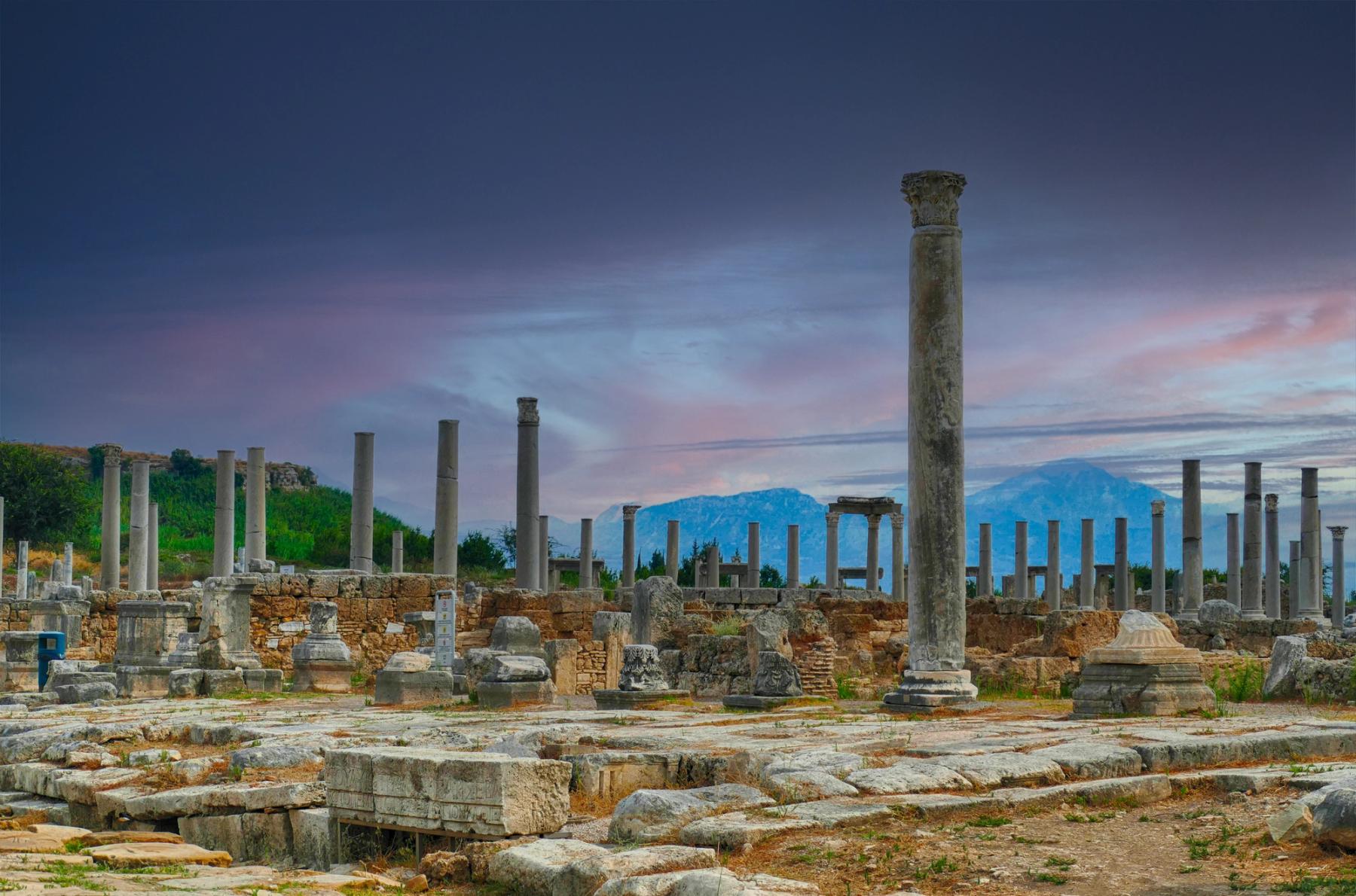 Il Vesuvio visto da Pompei