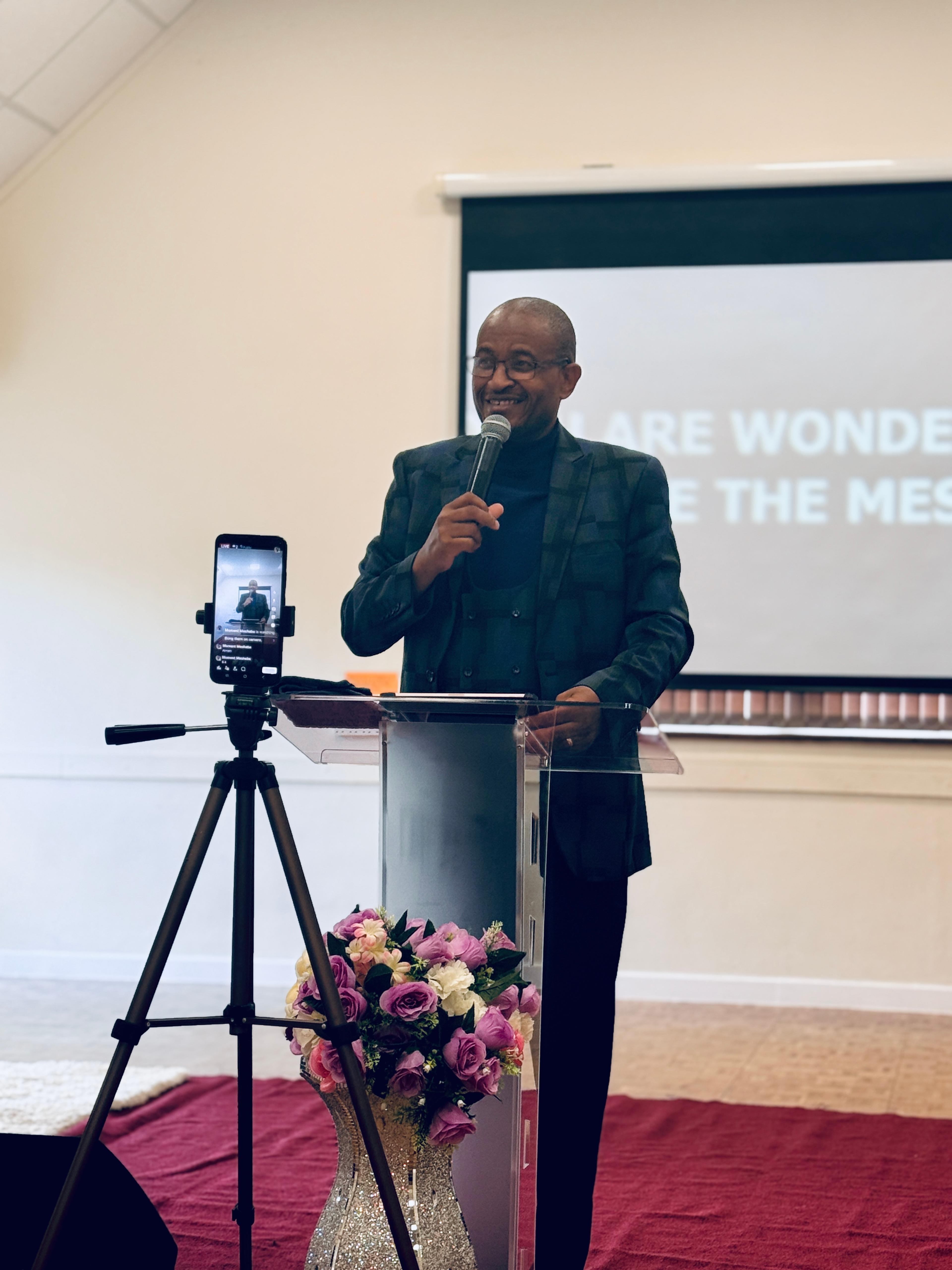 Senior N. Mpofu – South Churches Senior Pastor of Calvary Apostolic Assembly UK (CAA UK)