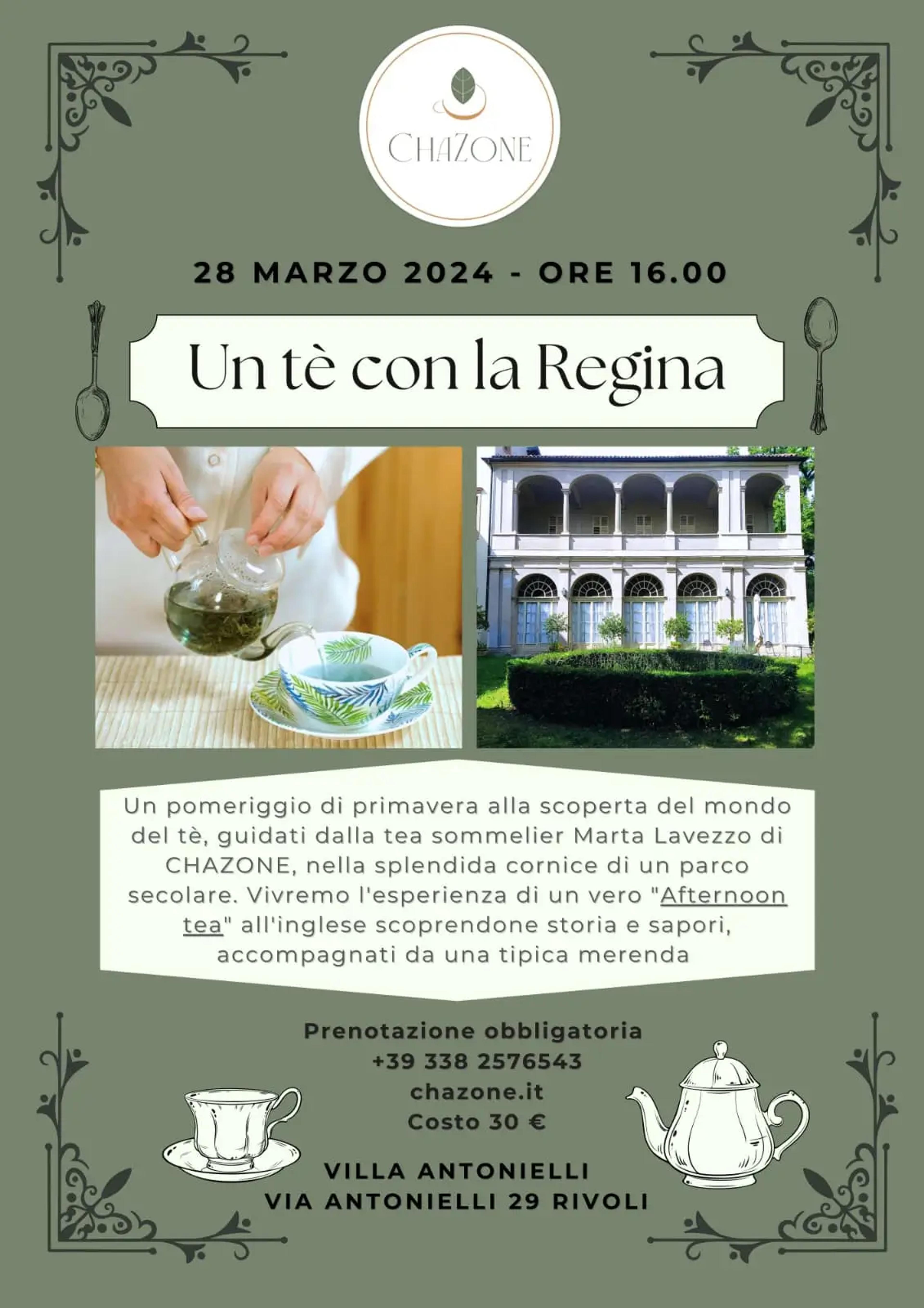 UN TÈ CON LA REGINA