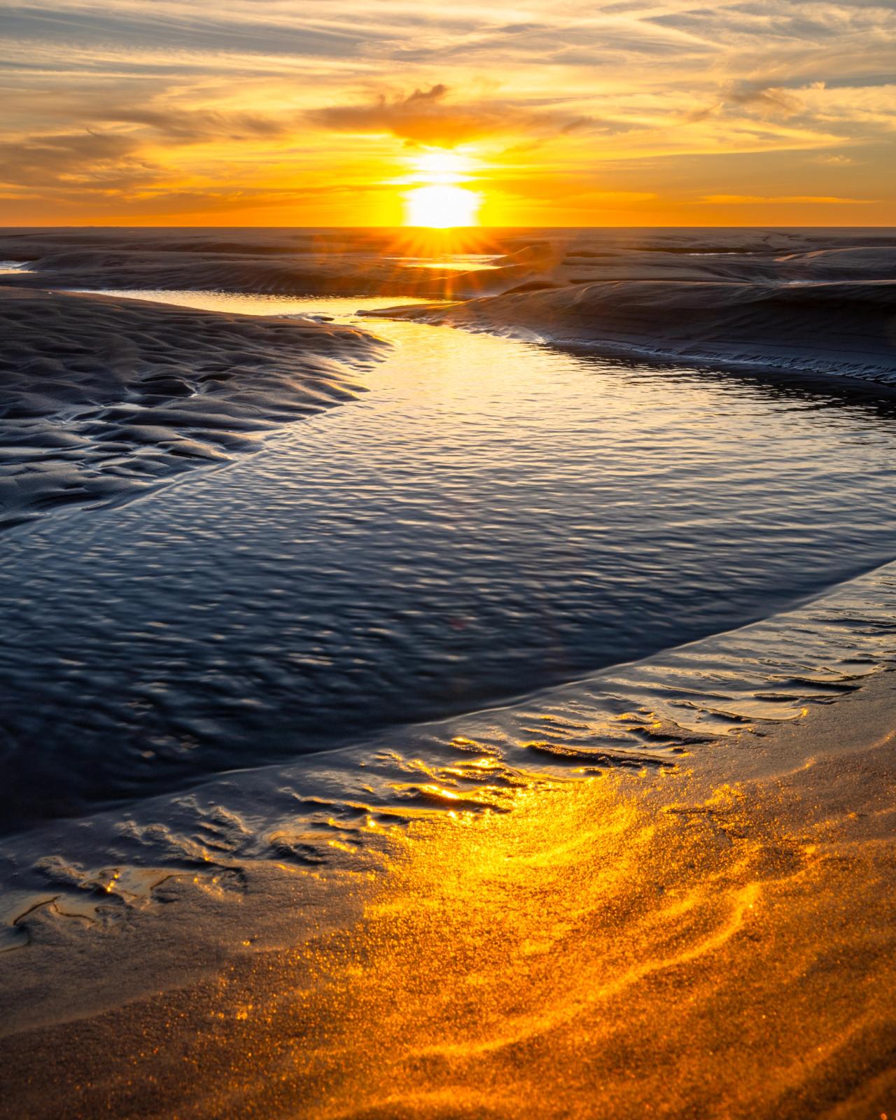 Ocean Park, Washington Sunset