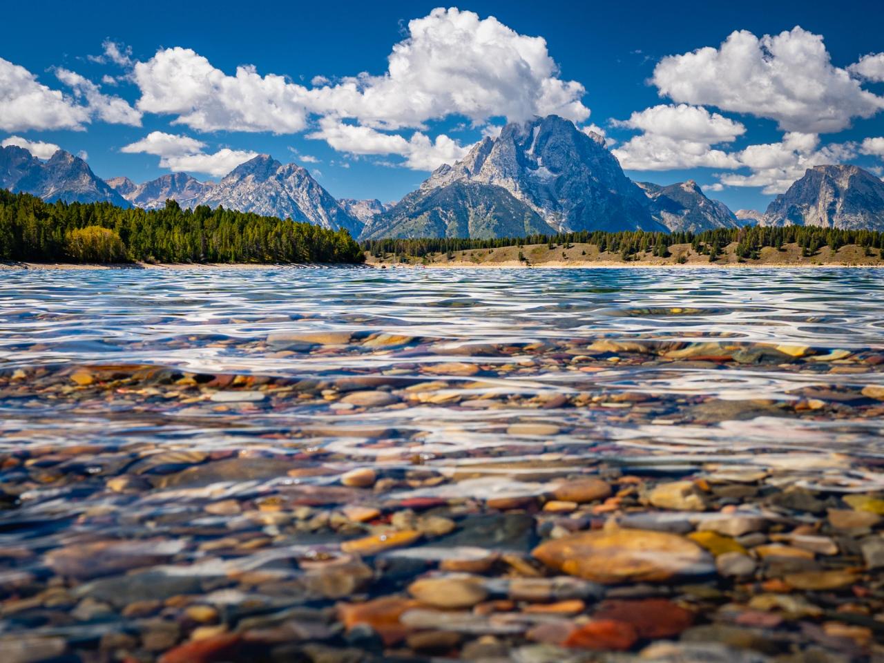 Jackson Lake, Tetons