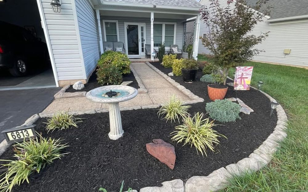Front Entry Garden Bed Refresh