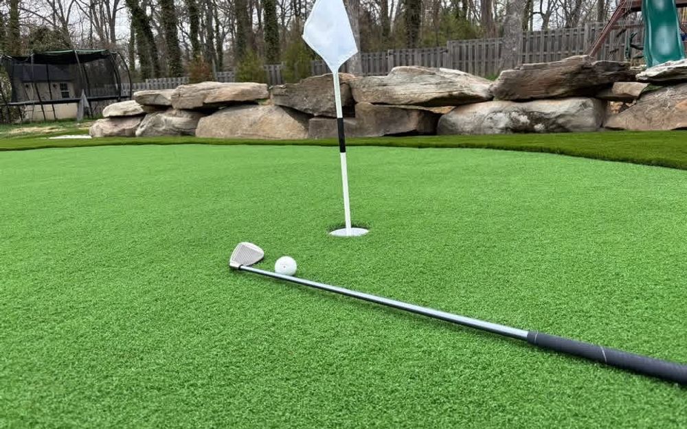 Backyard Putting Green Transformation