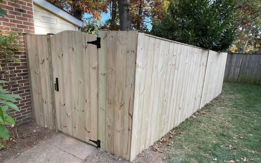 Privacy Fence Installation