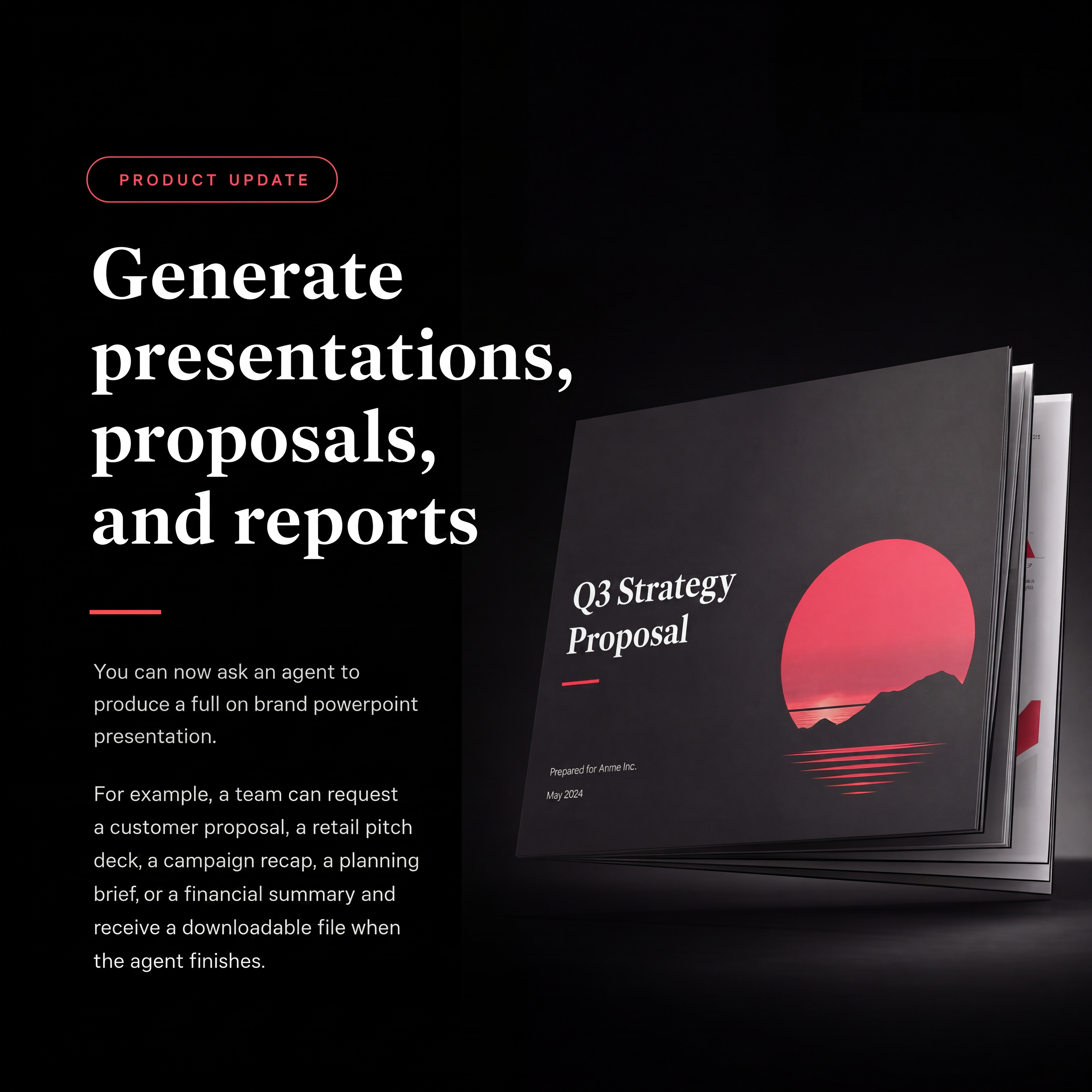 June 19, 2026 Product Updates: Agents Can Generate Full Business Documents