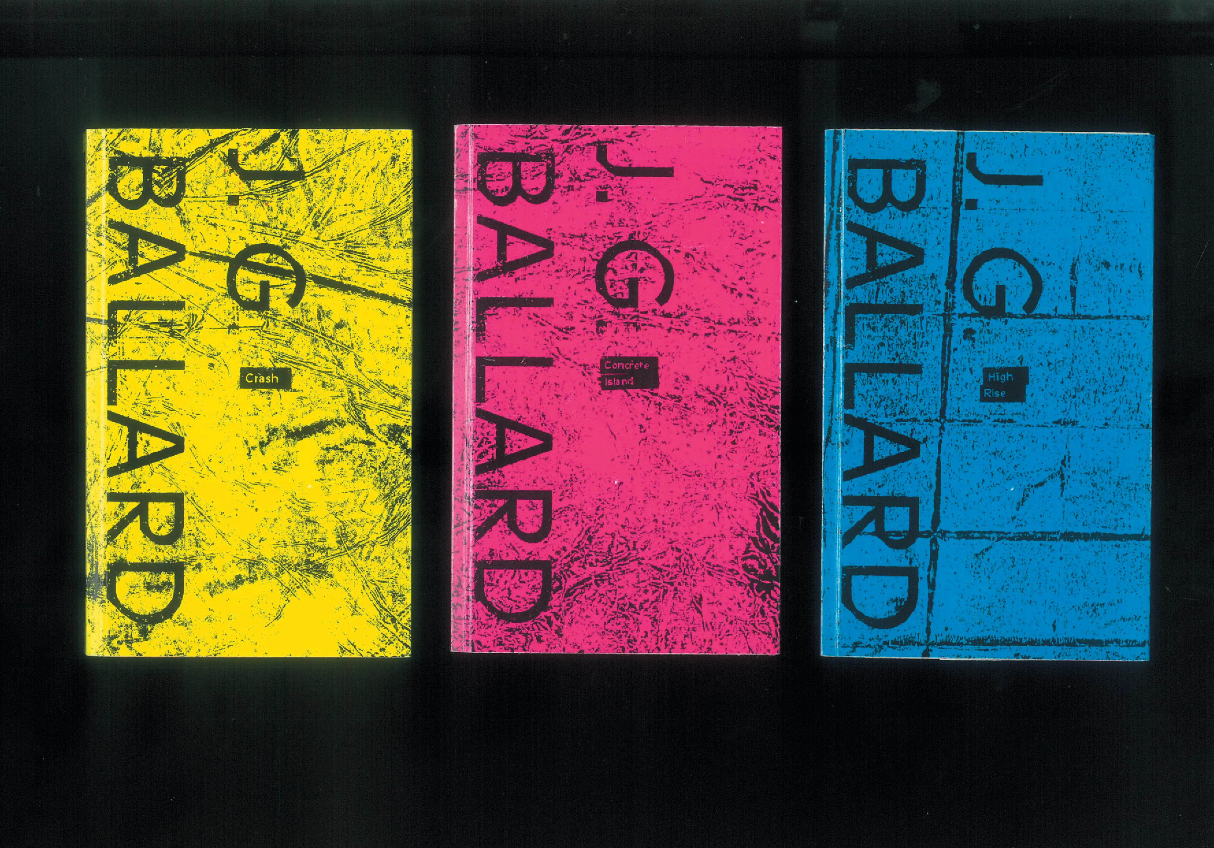 Contemporary Letterpress: J.G. Ballard Novels 1970–75