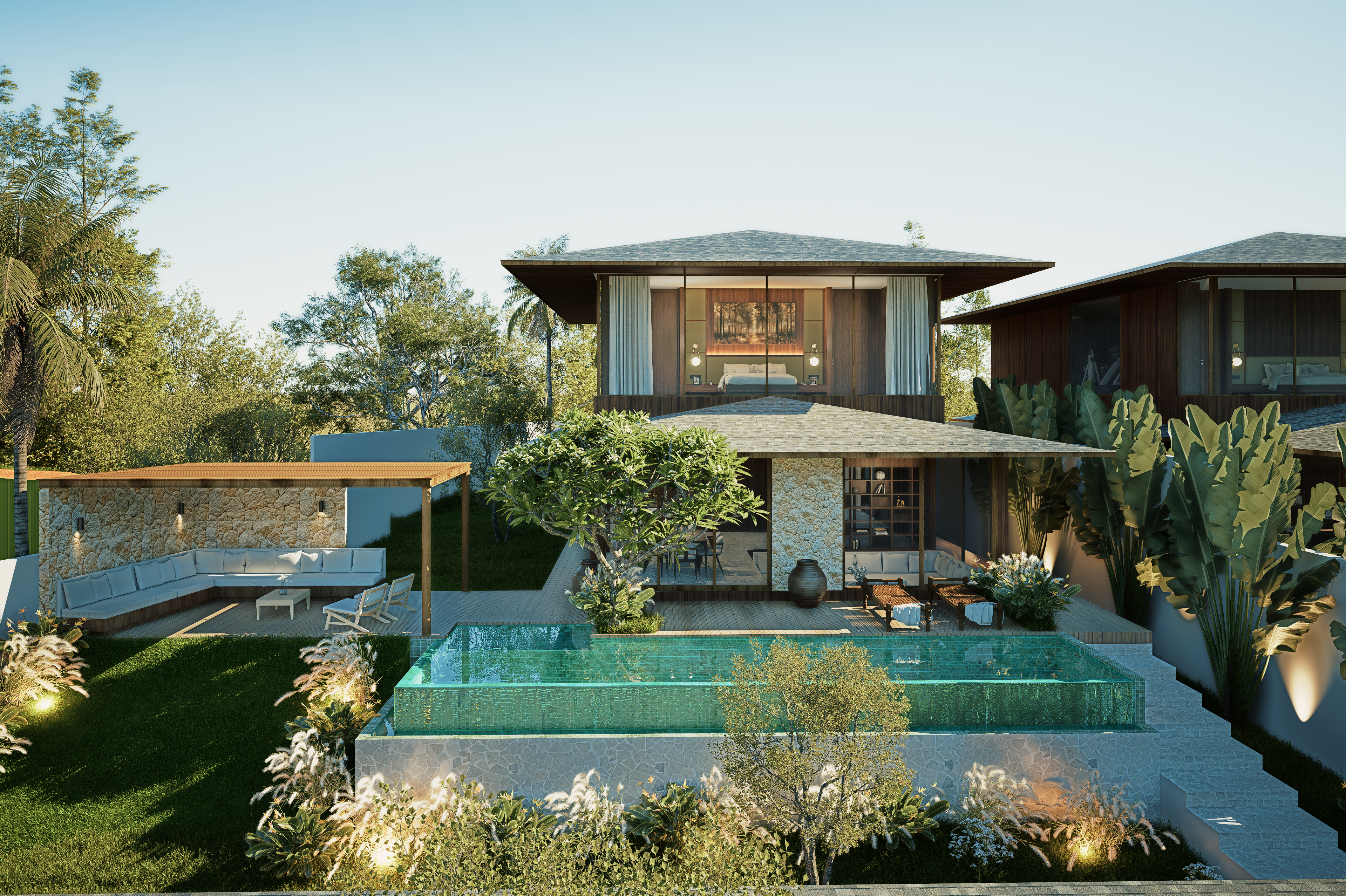 Akami Villas villa in Pererenan, Canggu, Bali — thumbnail 14