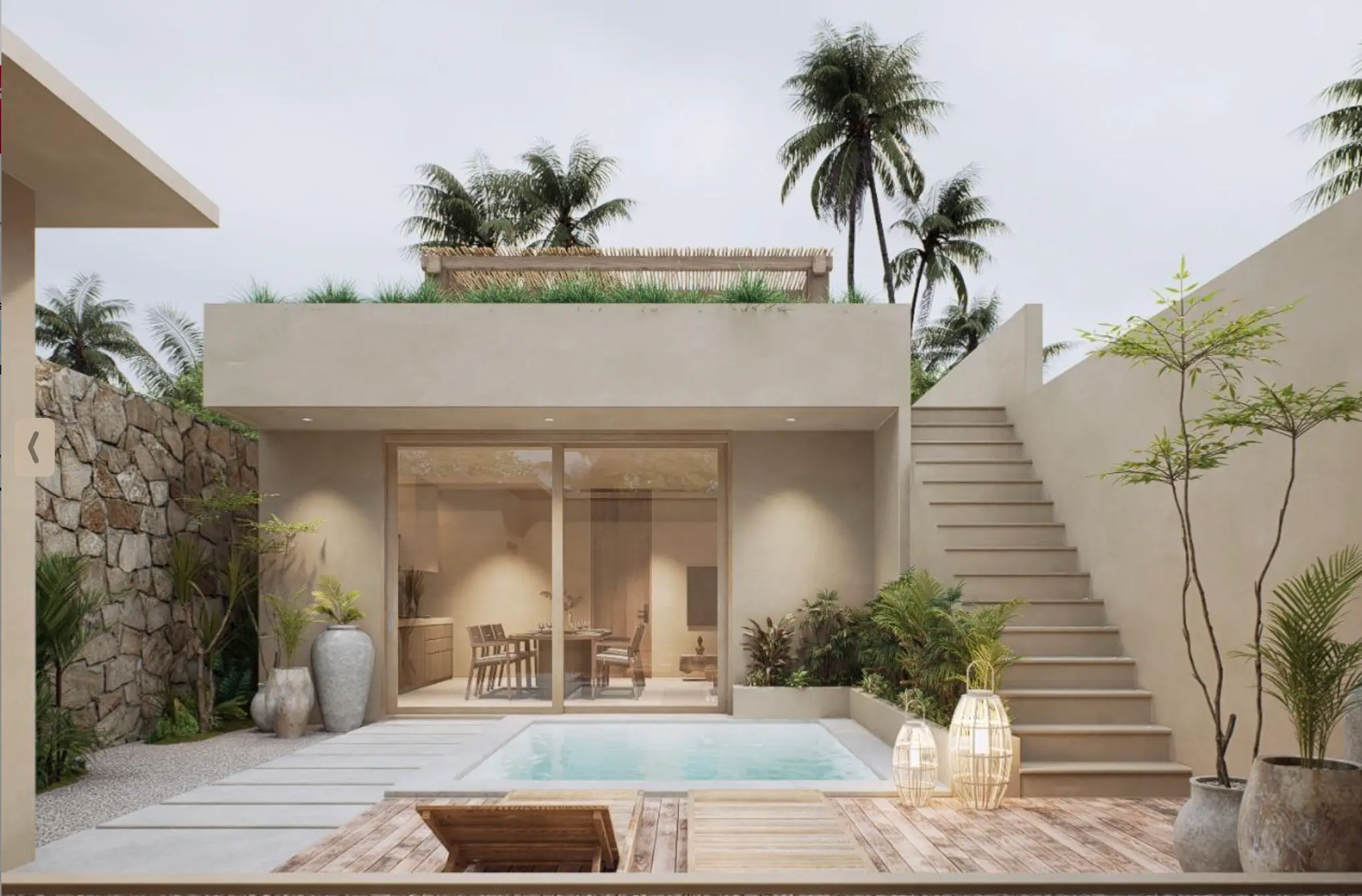 Japandi villas villa in Padang Padang, Bukit, Bali