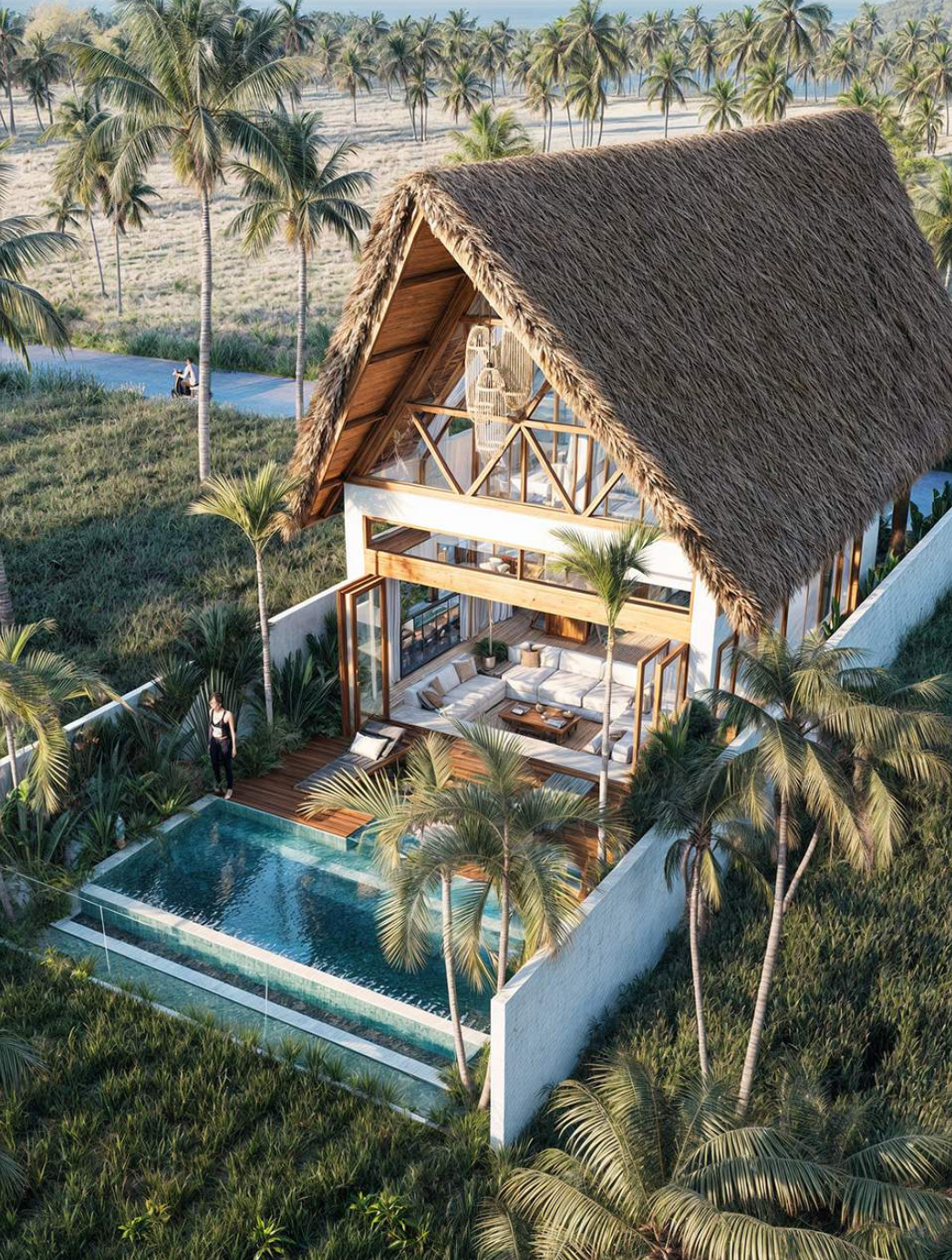 Luxury Hut villa in Kedungu, Tabanan, Bali — thumbnail 2