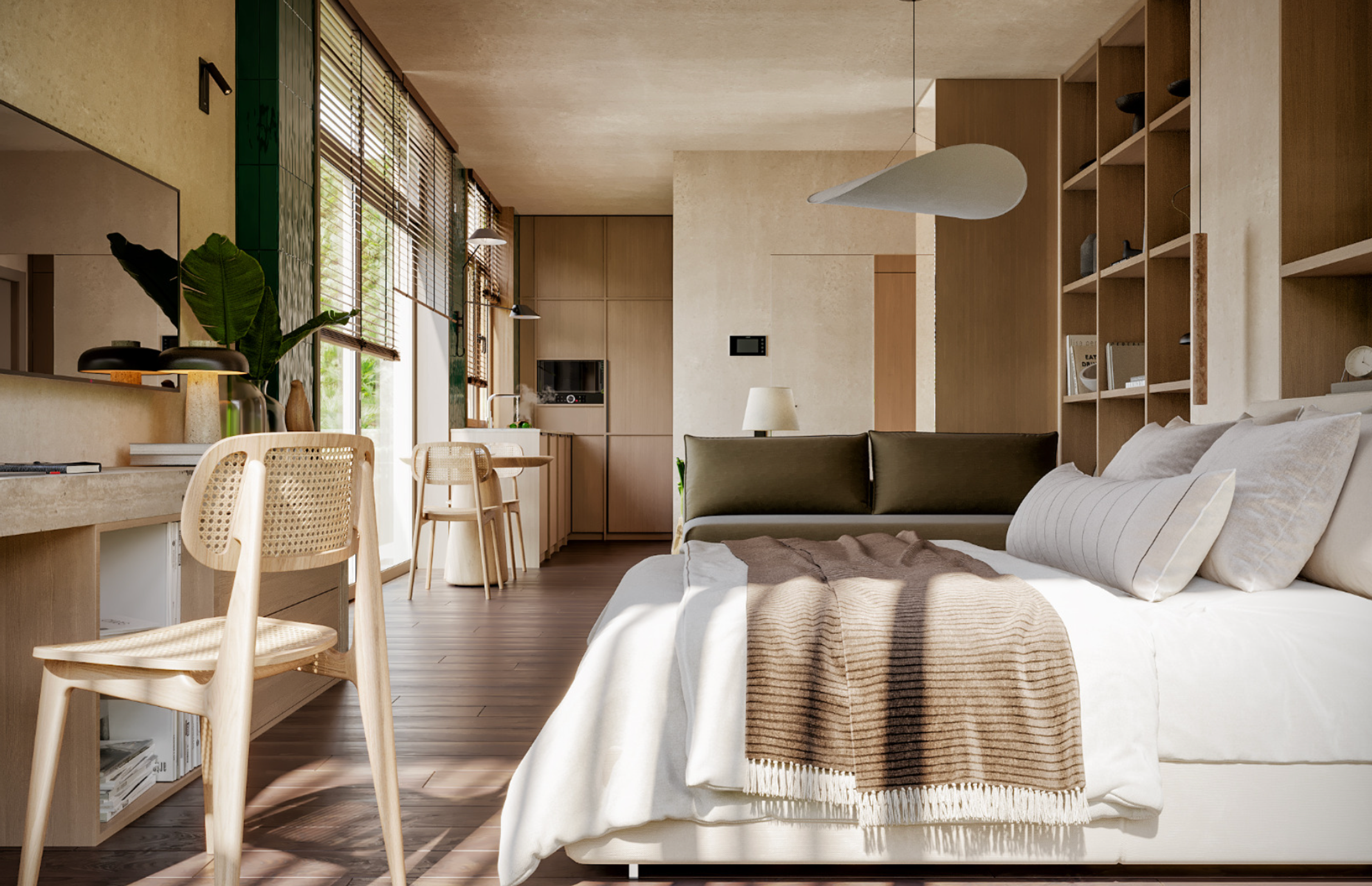 Apart hotel Aviator apartment in Berawa, Canggu, Bali — thumbnail 3