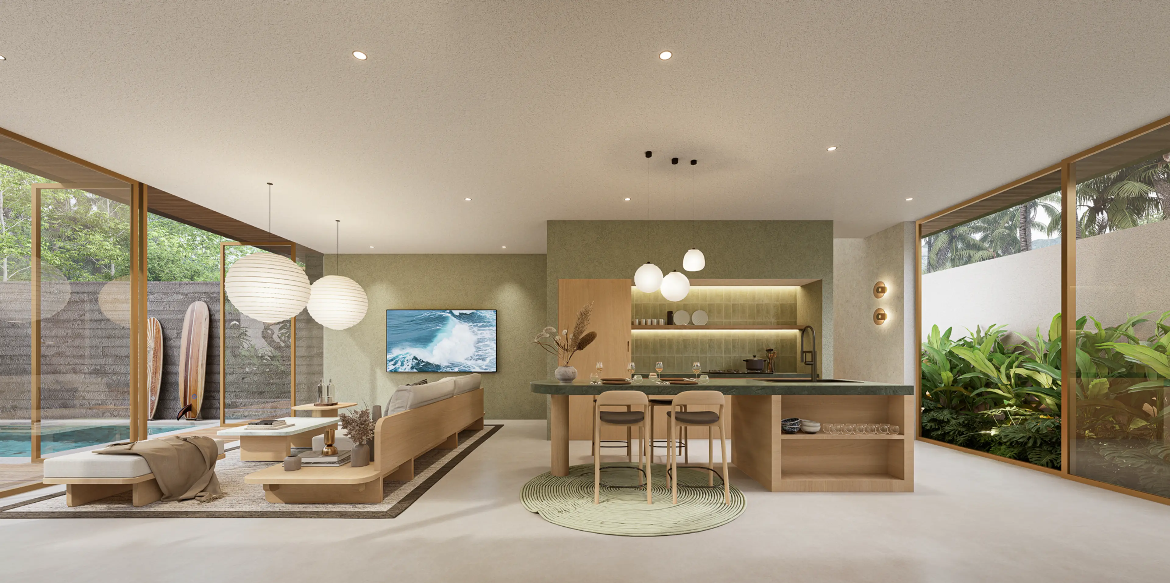 villa in Cemagi, Tabanan, Bali — thumbnail 3