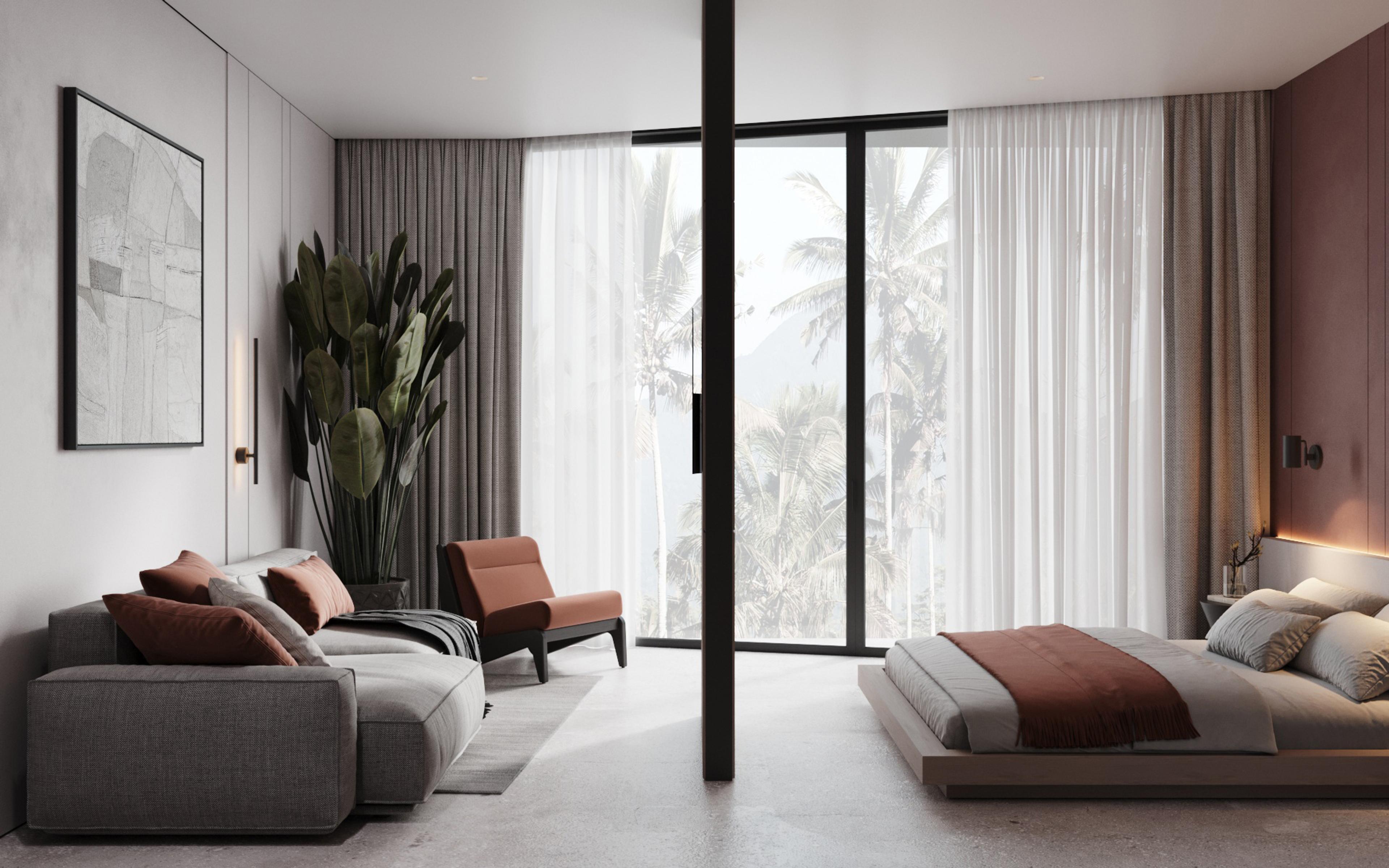 Nexa Skygarden (Royal Oasis) studio in Pererenan, Canggu, Bali — thumbnail 10