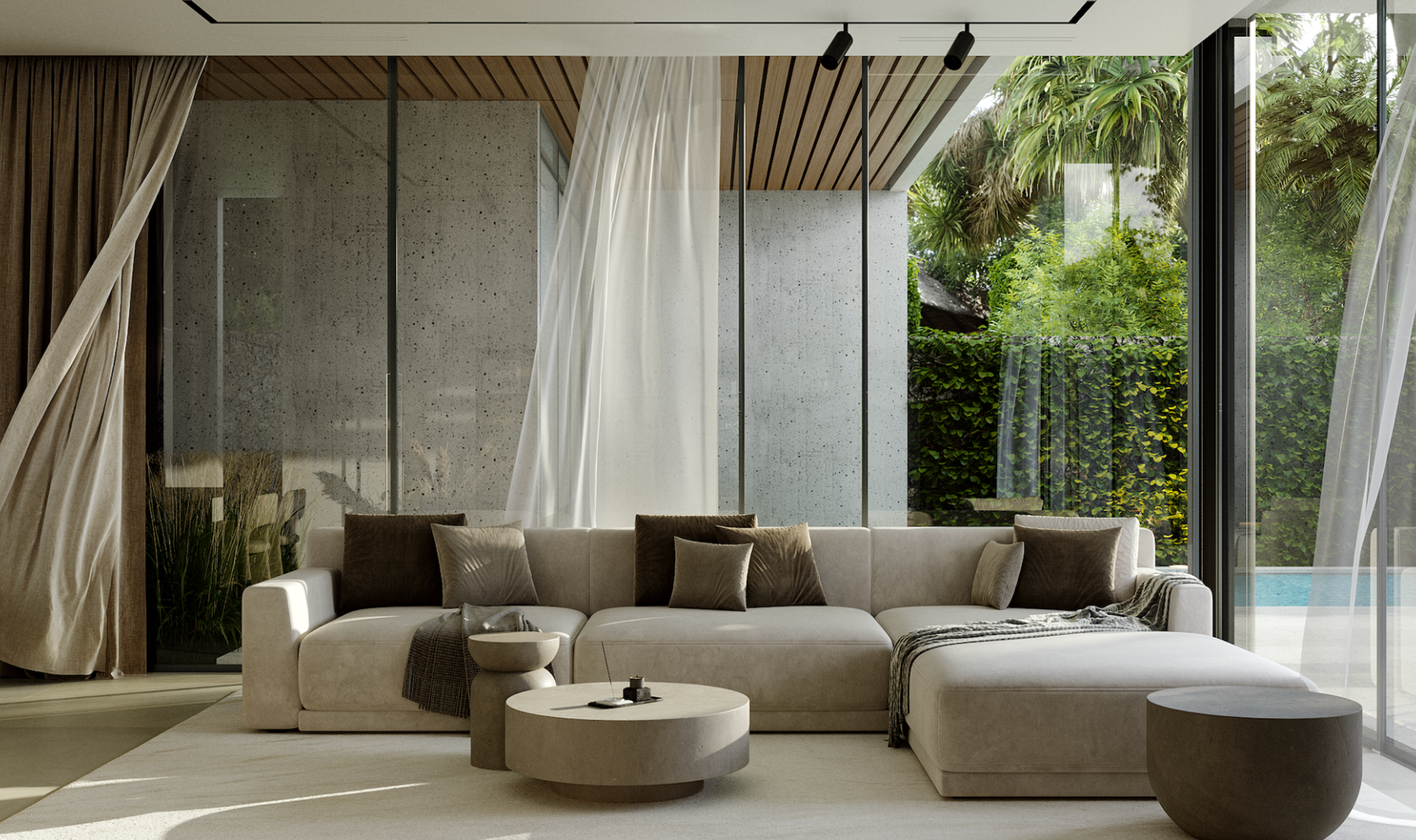 Shanti village villa in Balangan, Bukit, Bali — thumbnail 3