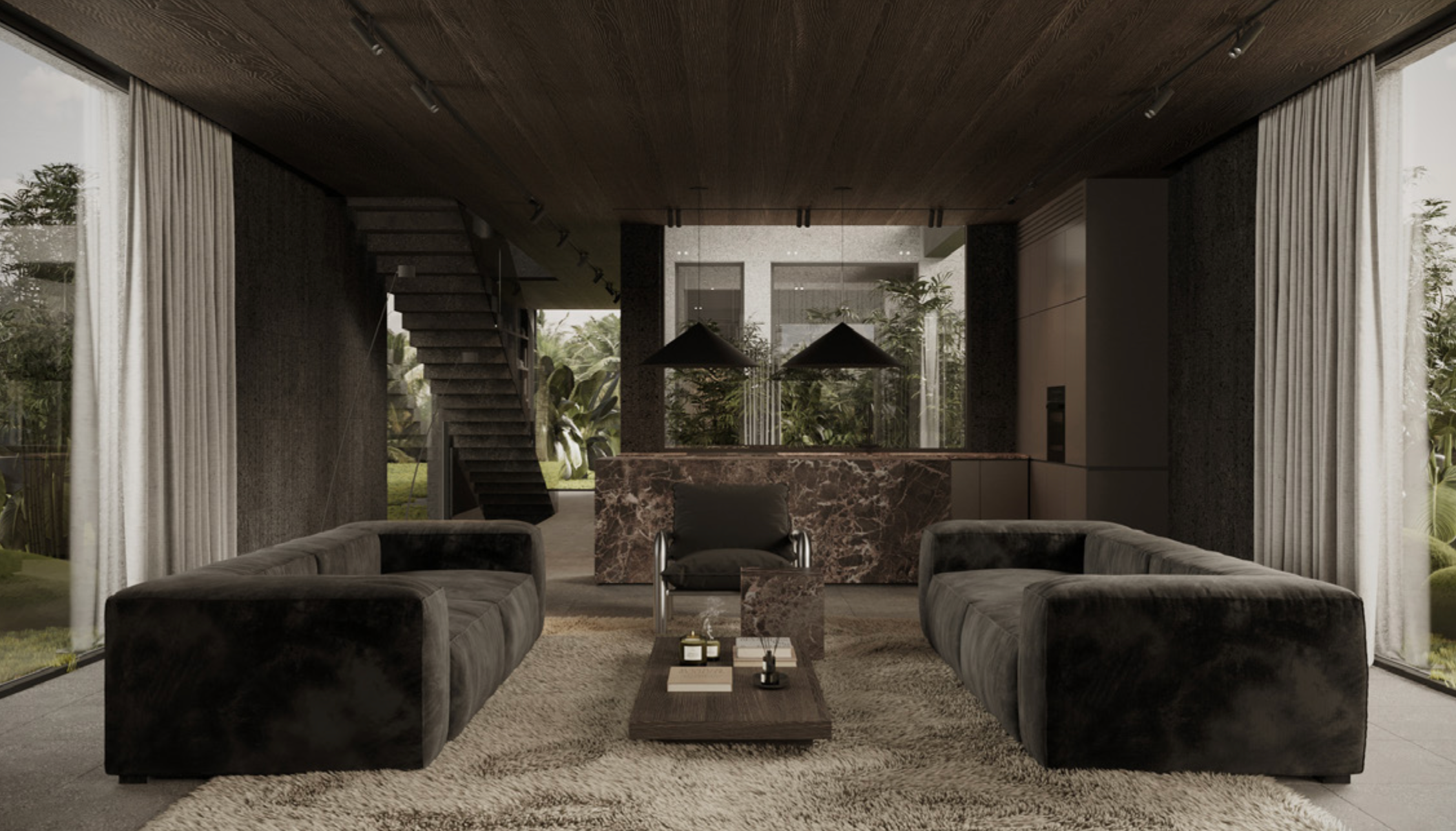 Linea Uluwatu villa in Melasti, Bukit, Bali