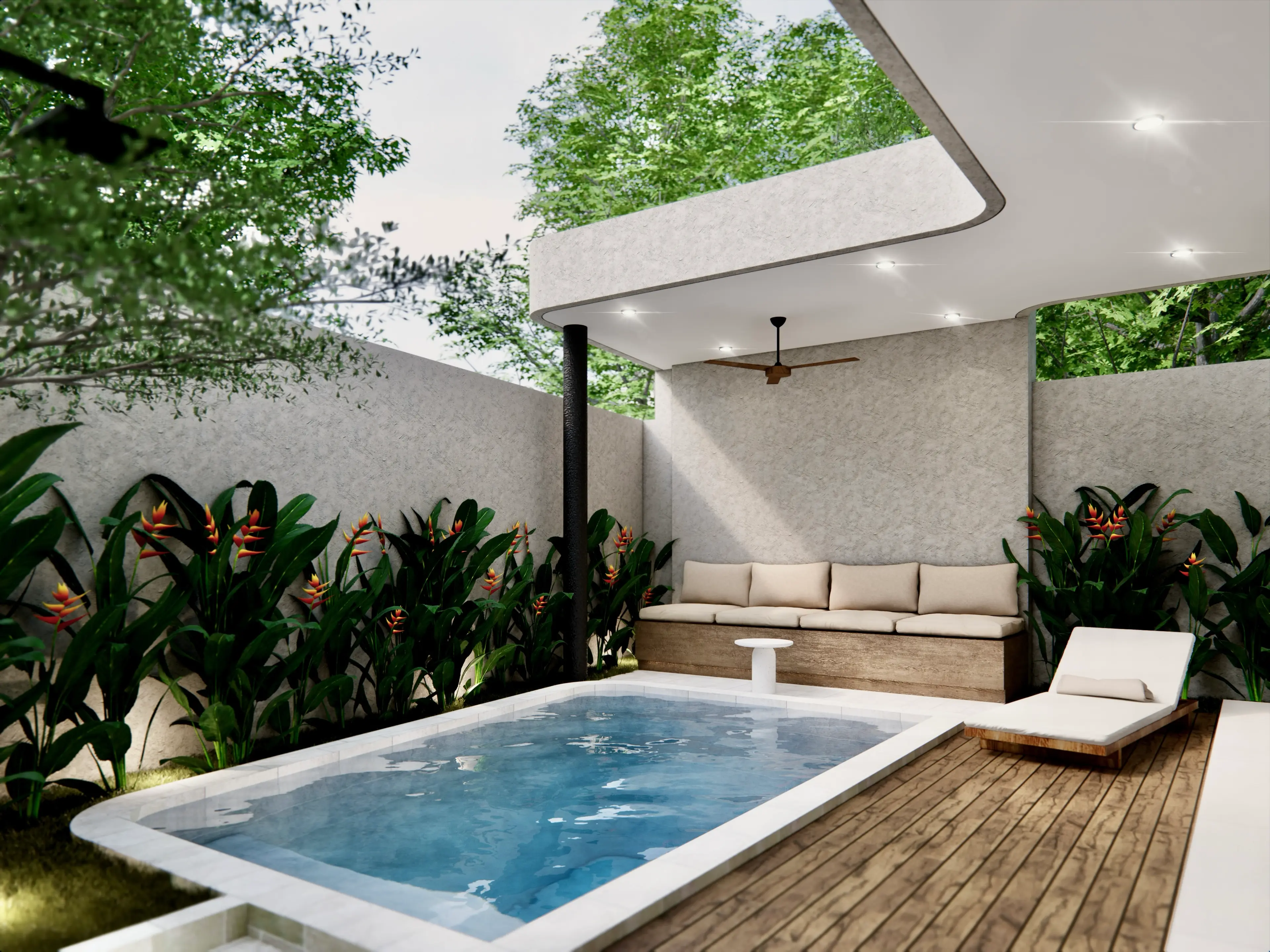 villa in Nunggalan, Bukit, Bali