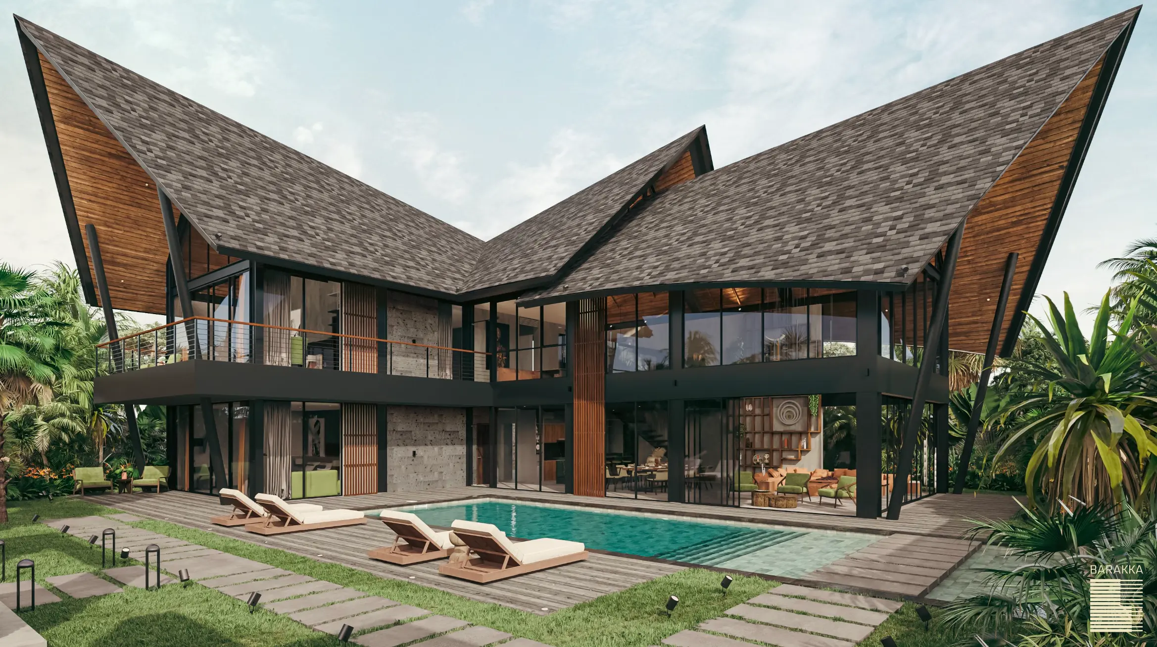 Barakka villa in Batu Bolong, Canggu, Bali