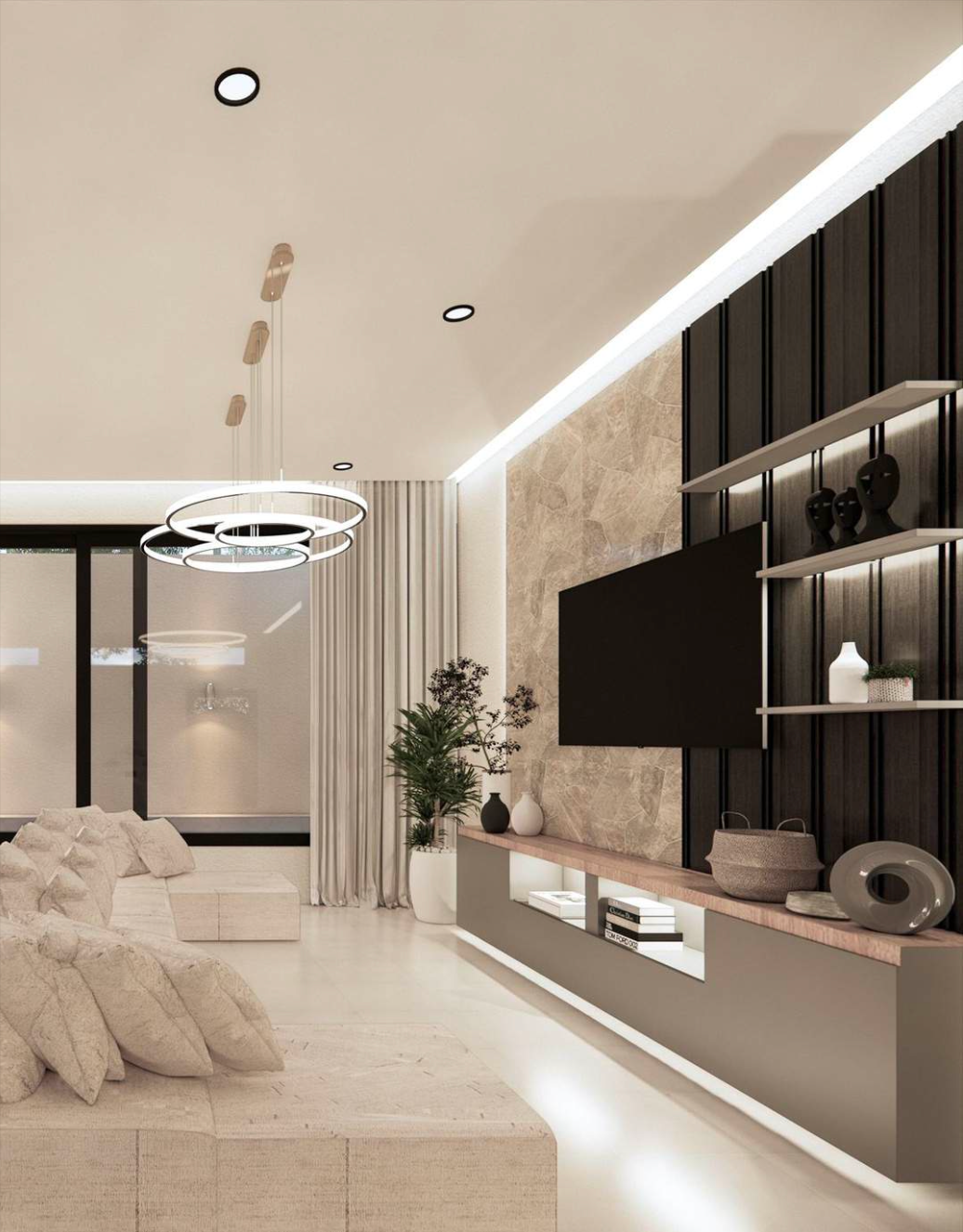 Aura villa in Nuanu City, Tabanan, Bali