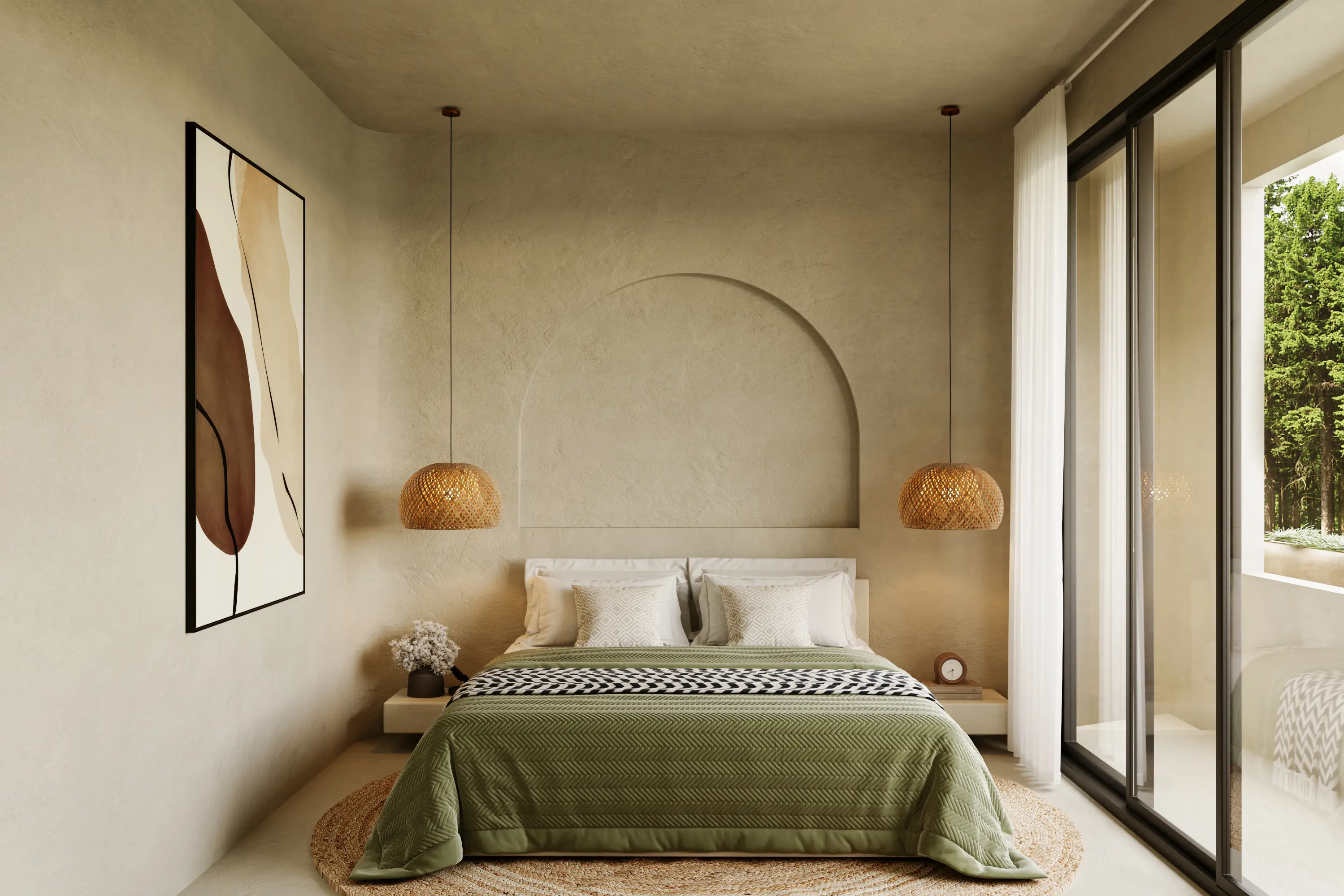 Baru Home Base villa in Cemagi, Tabanan, Bali