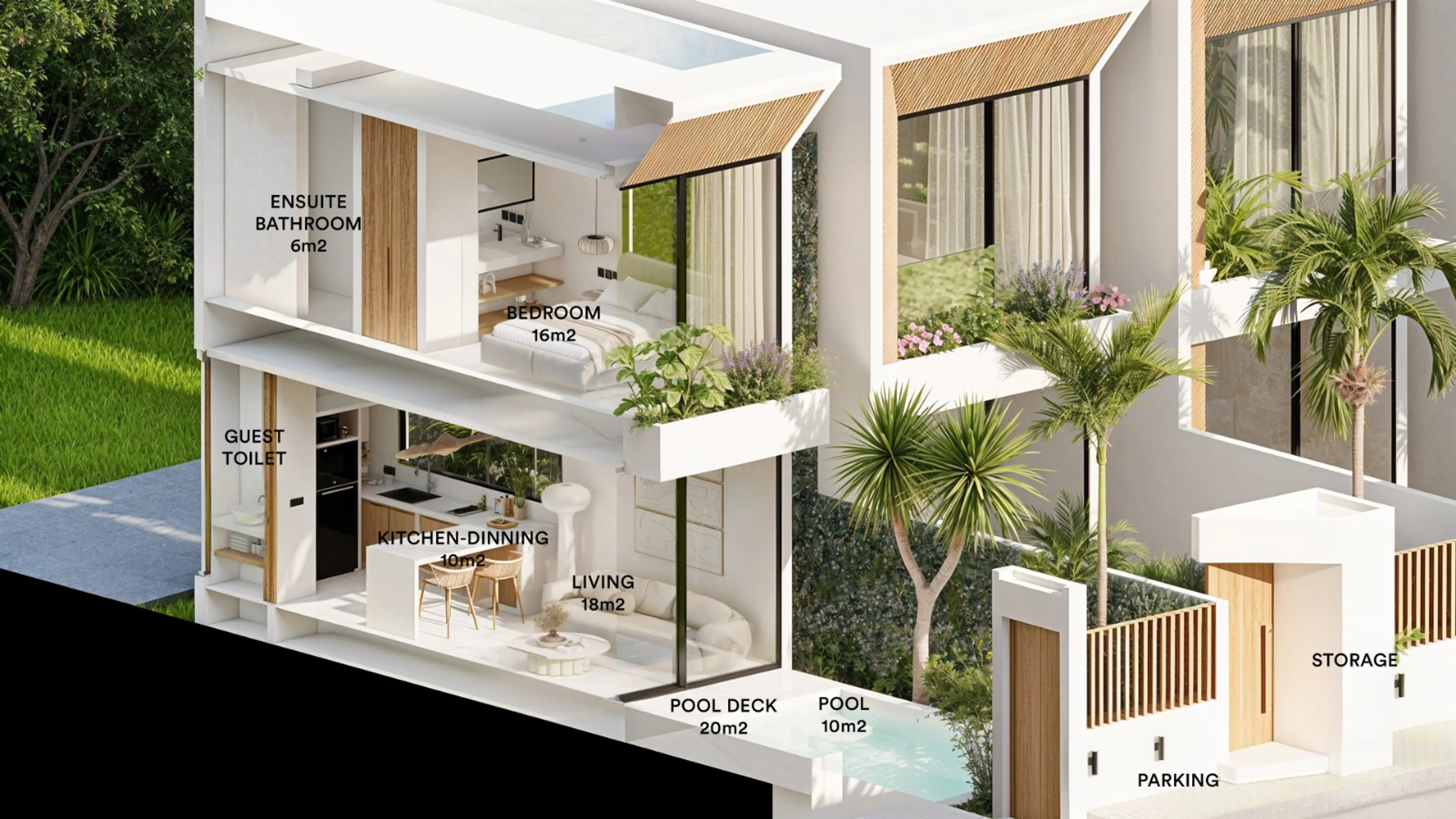 villa in Nunggalan, Bukit, Bali — thumbnail 5