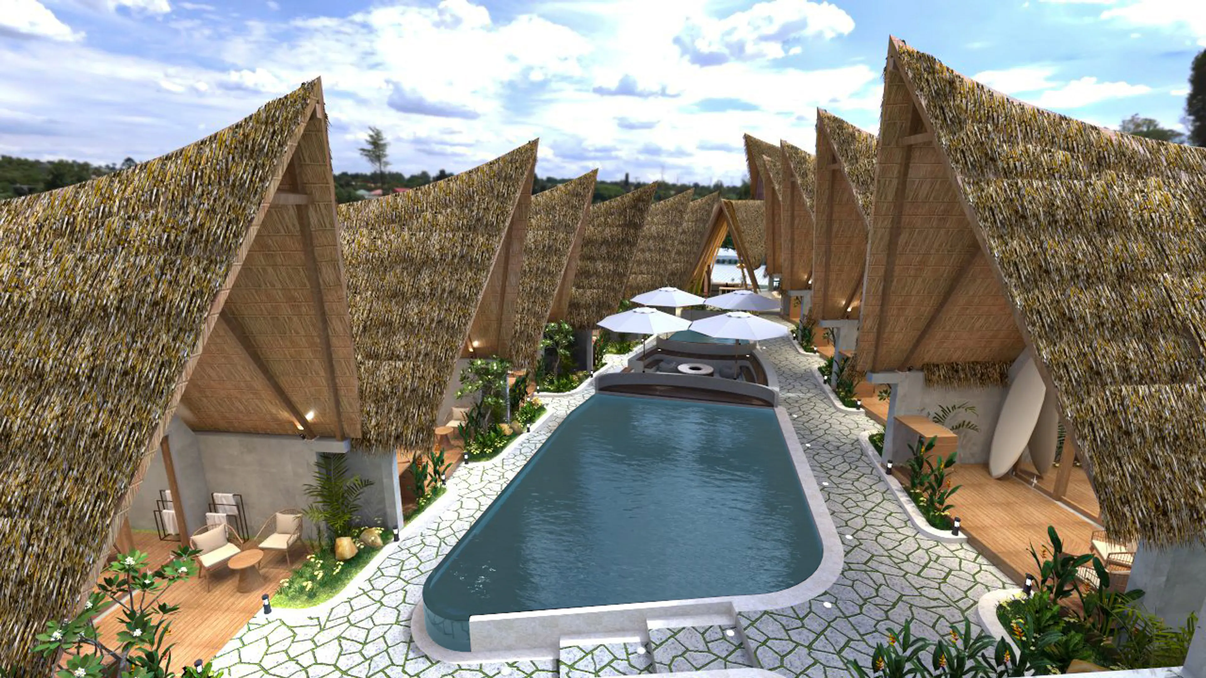 villa in Nunggalan, Bukit, Bali — thumbnail 5