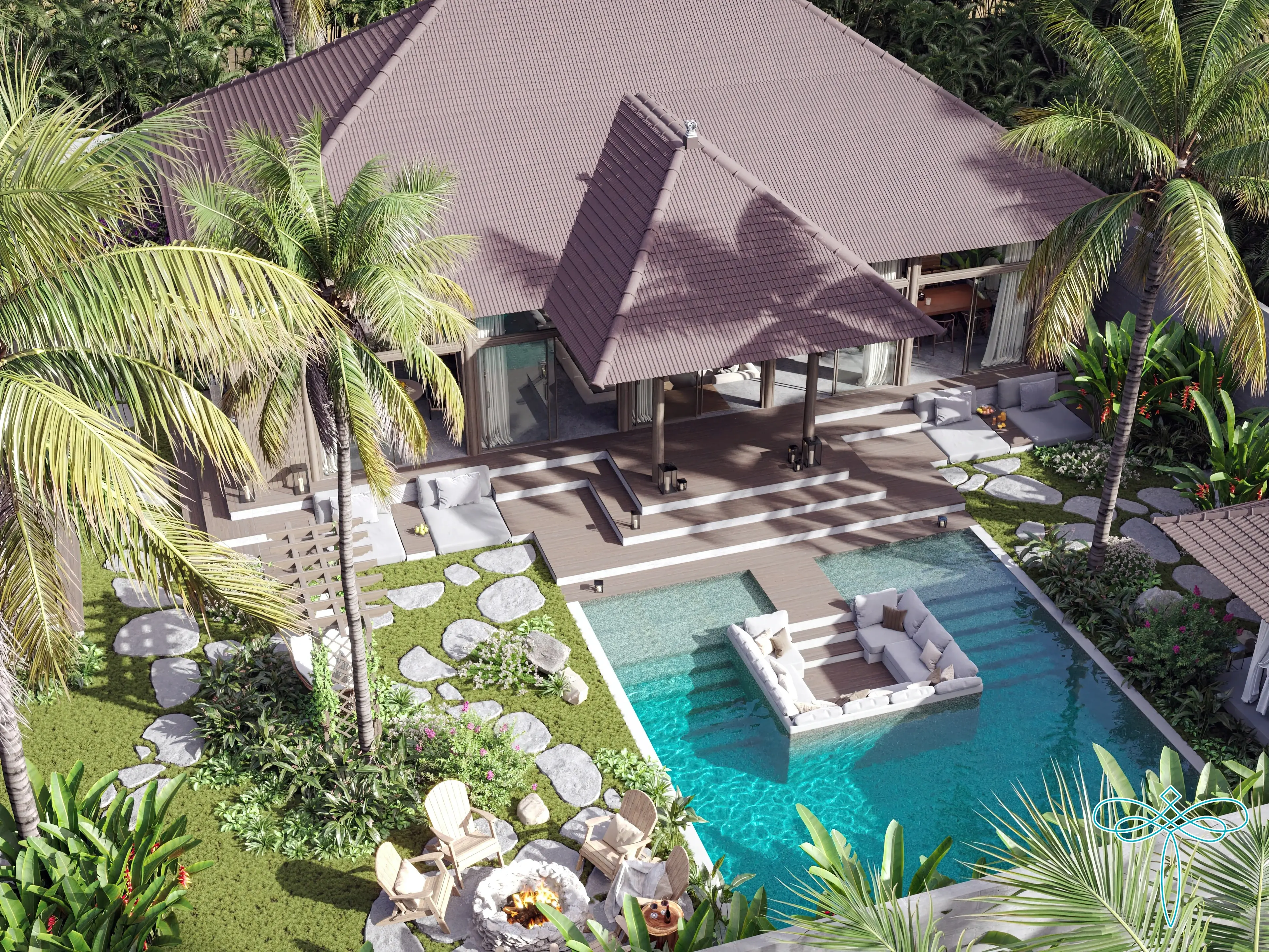 villa in Melasti, Bukit, Bali