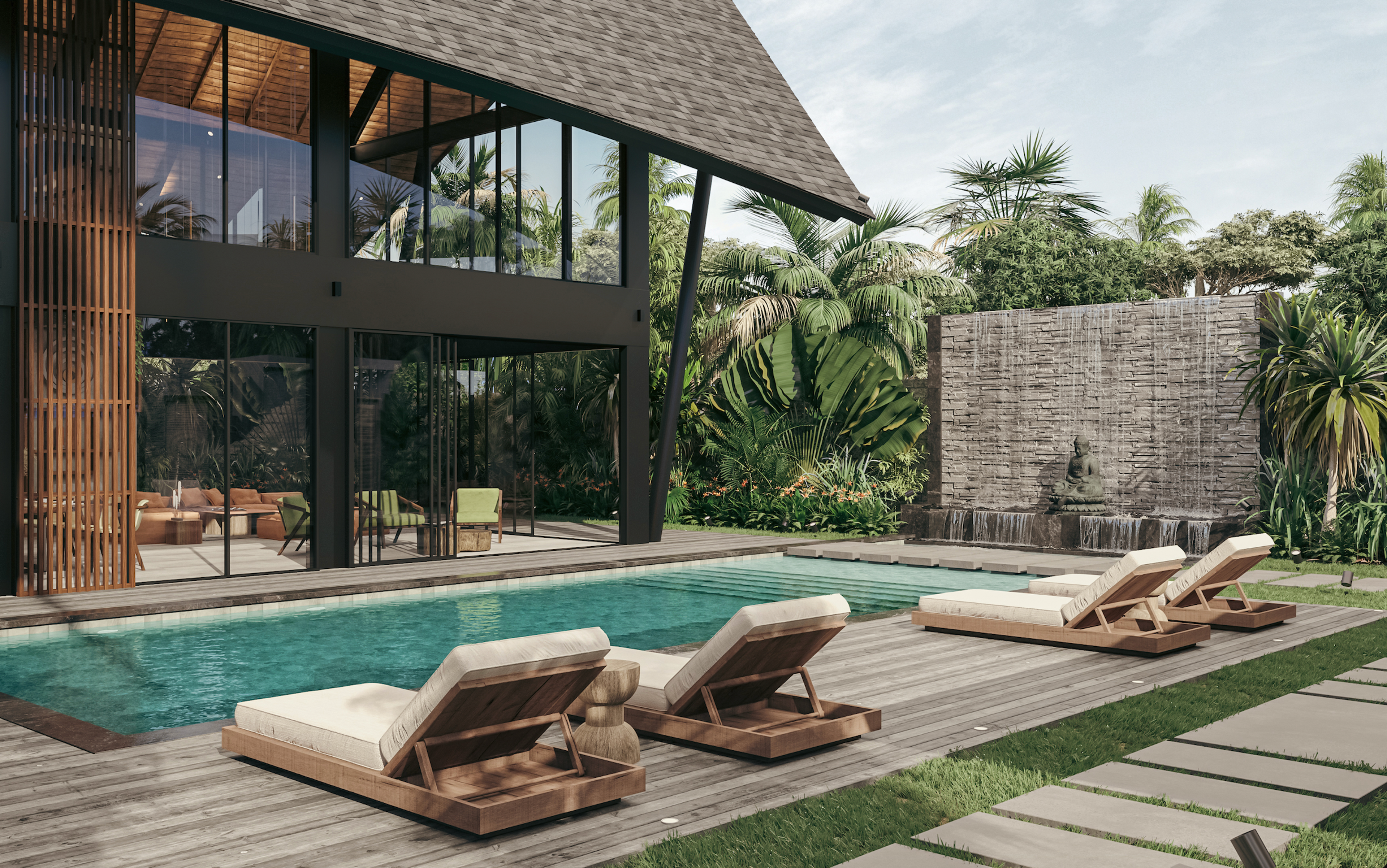 Barakka villa in Batu Bolong, Canggu, Bali — thumbnail 3
