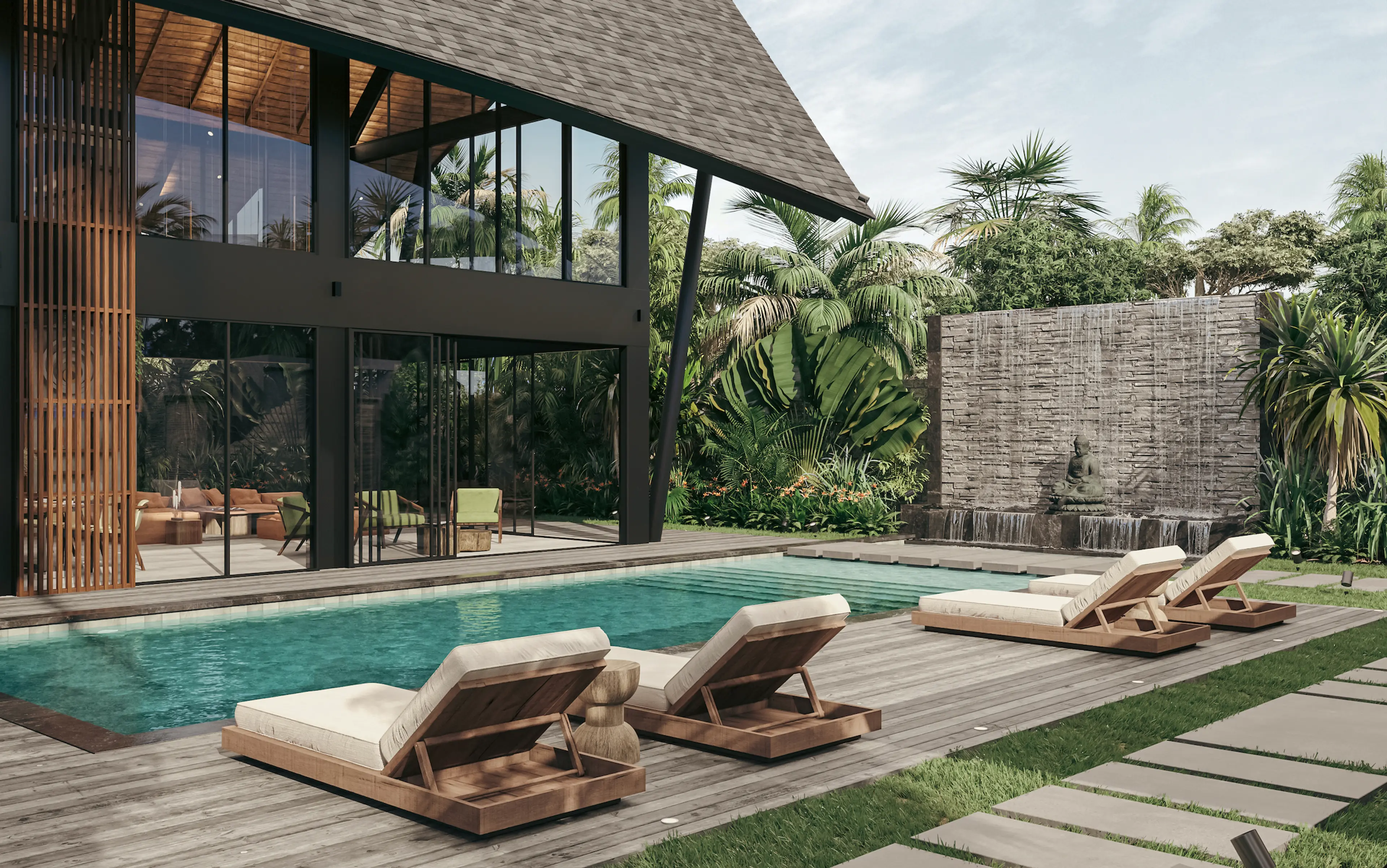 villa in Batu Bolong, Canggu, Bali — thumbnail 3